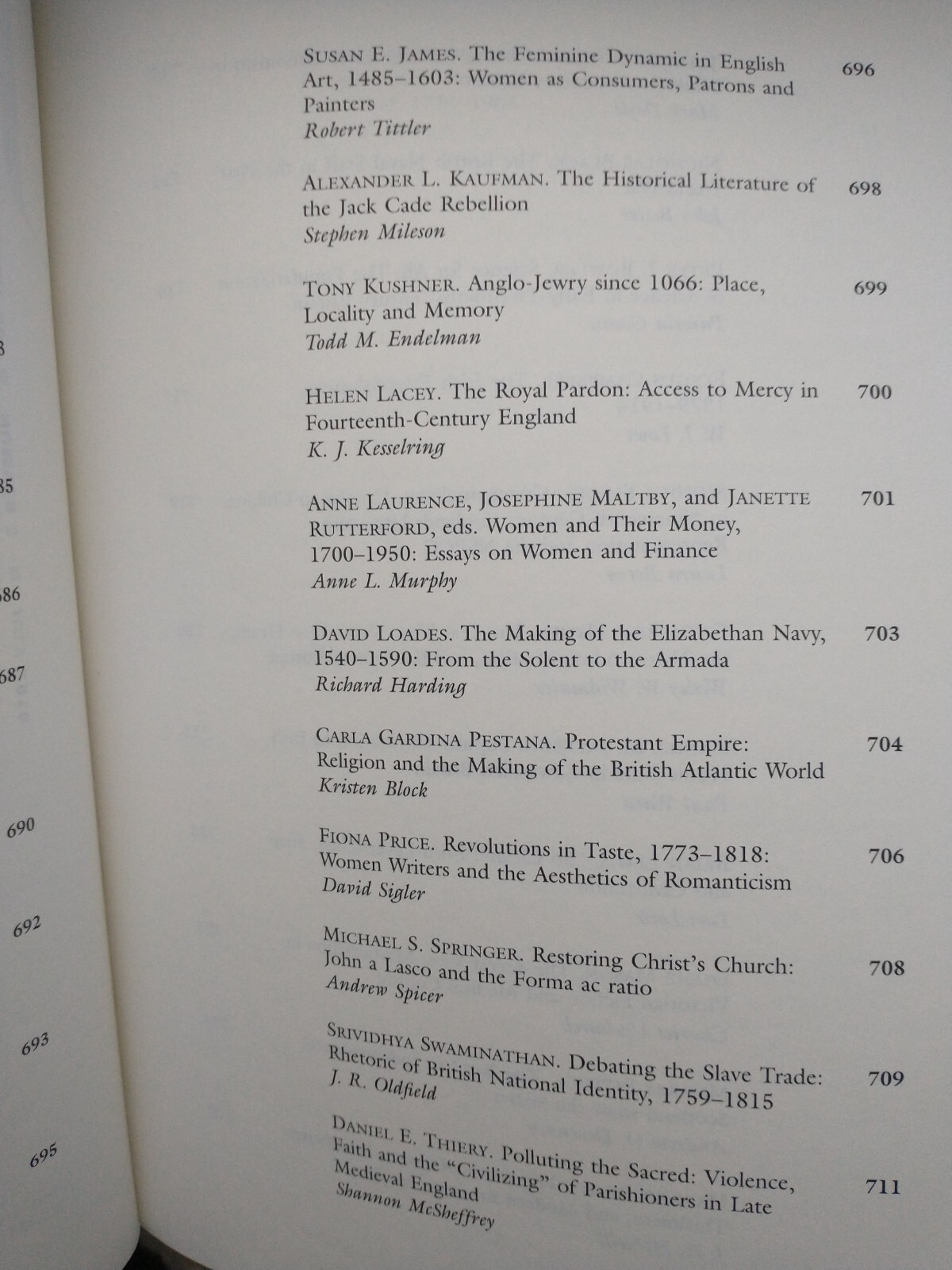 Journal of British Studies Vol. 49, #3, July 2010, trade paperback, 254 pages