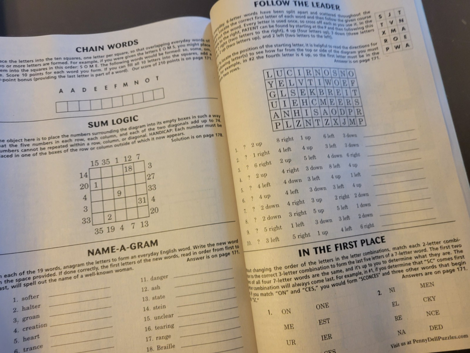 Solver’s Choice Variety Puzzles by DELL – Volume 77 – Fun for Today’s Solvers !