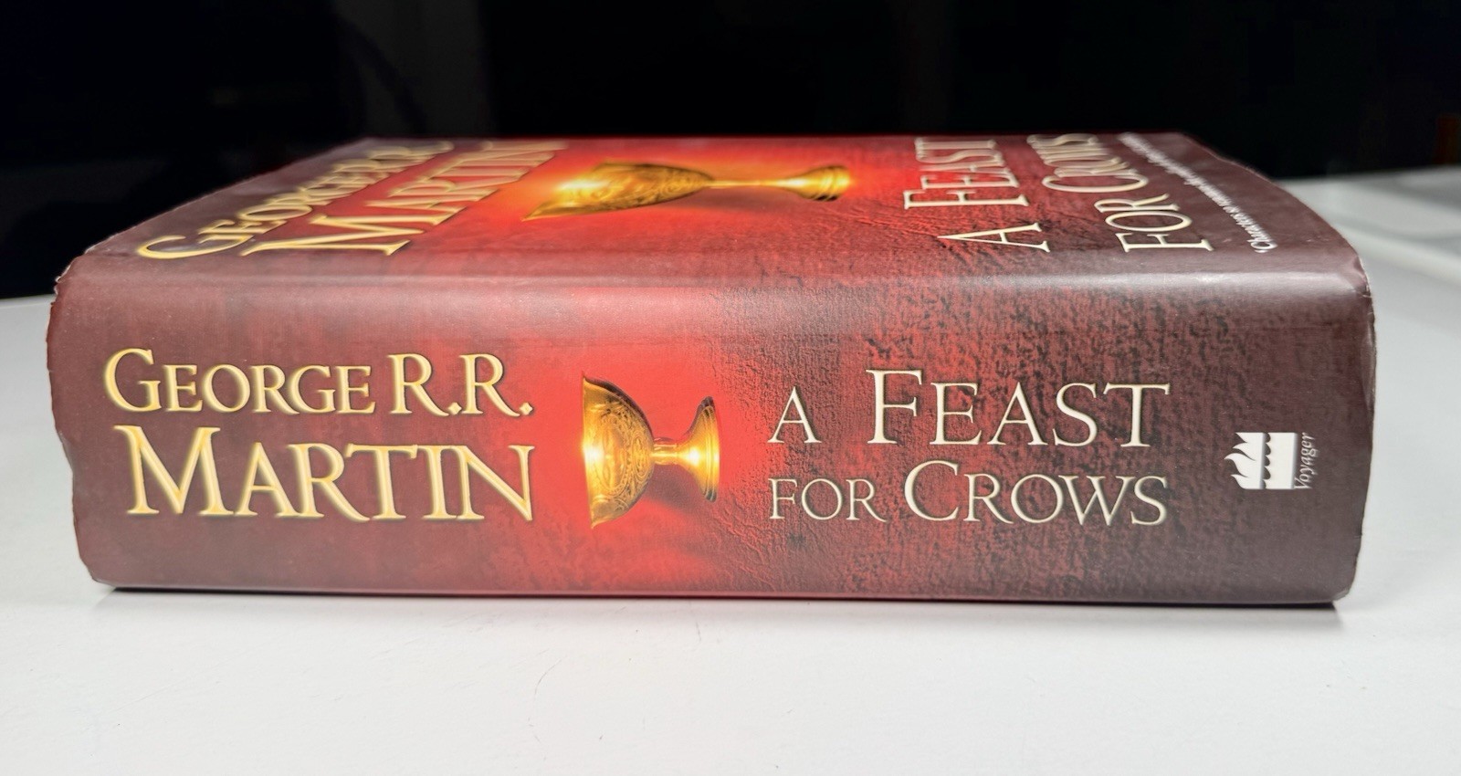 A Feast For Crows UK First Edition Third Print HC George RR Martin Voyager VG!