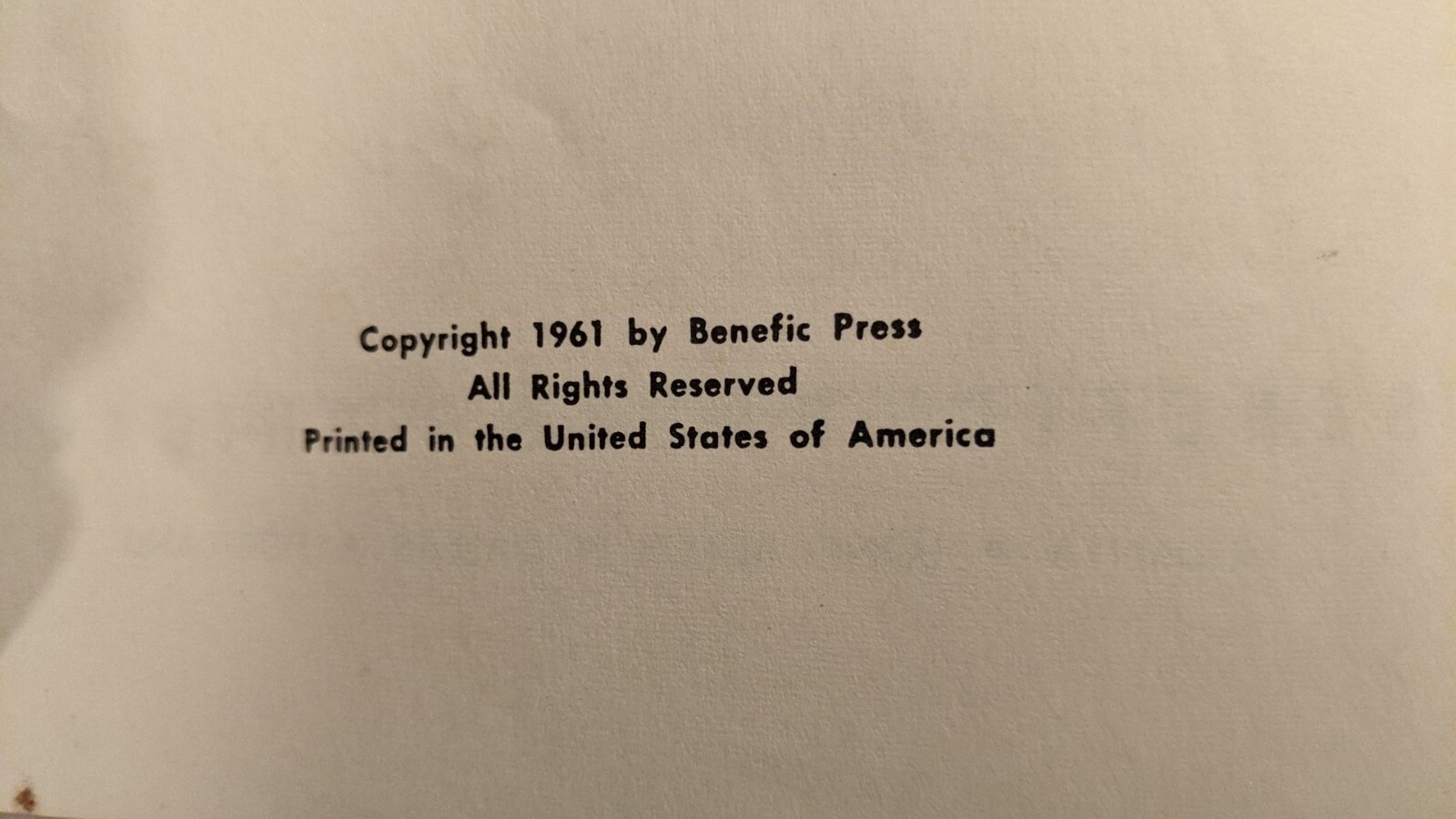 Edna Walker Chandler, COWBOY SAM AND PORKY, Benefic Press, 1961, HB, Acceptable
