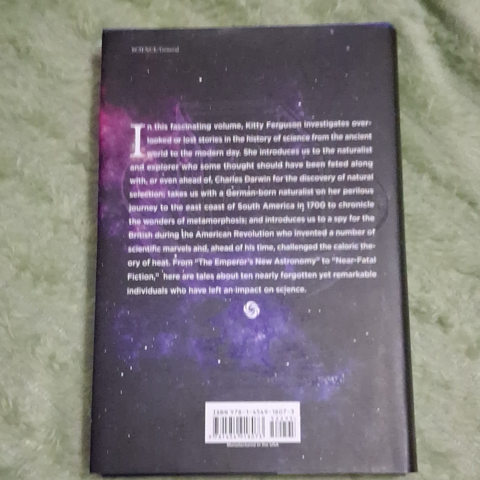 Kitty Ferguson Lost Science Hardcover Sterling Forgotten Genius Science Book