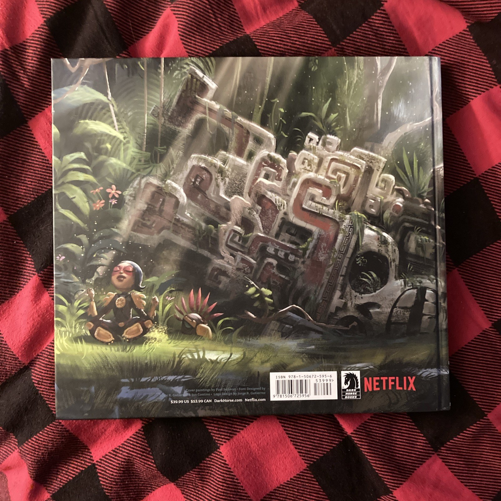 The Art of Maya and the Three HC Excellent First Edition Gutierrez Netflix
