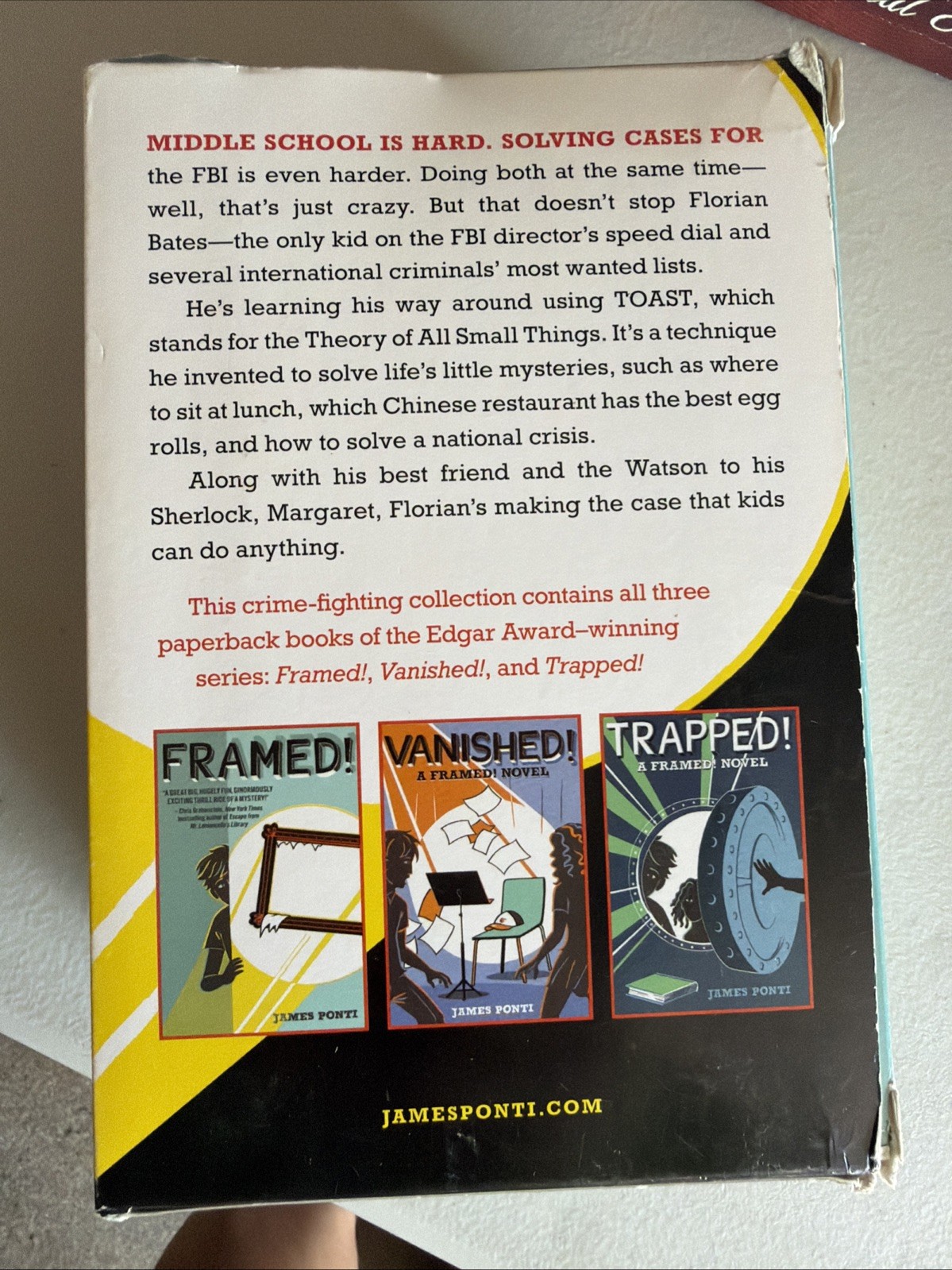 Framed! Crime-Fighting Collection (Boxed Set) : Framed!; Vanished!; Trapped! by