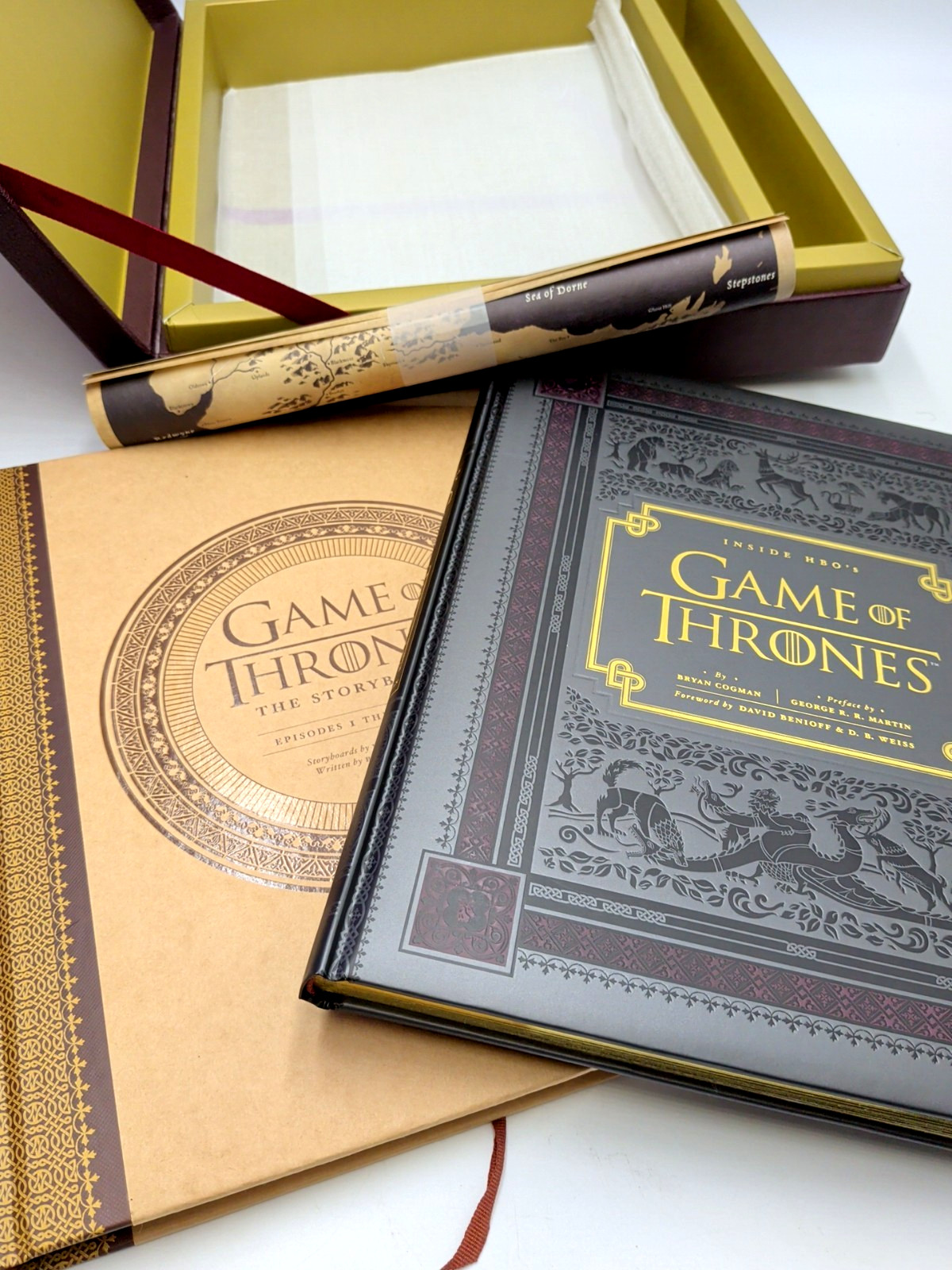 Inside HBO’s Game of Thrones: The Collector’s Edition Book, Maps, Storyboards ++