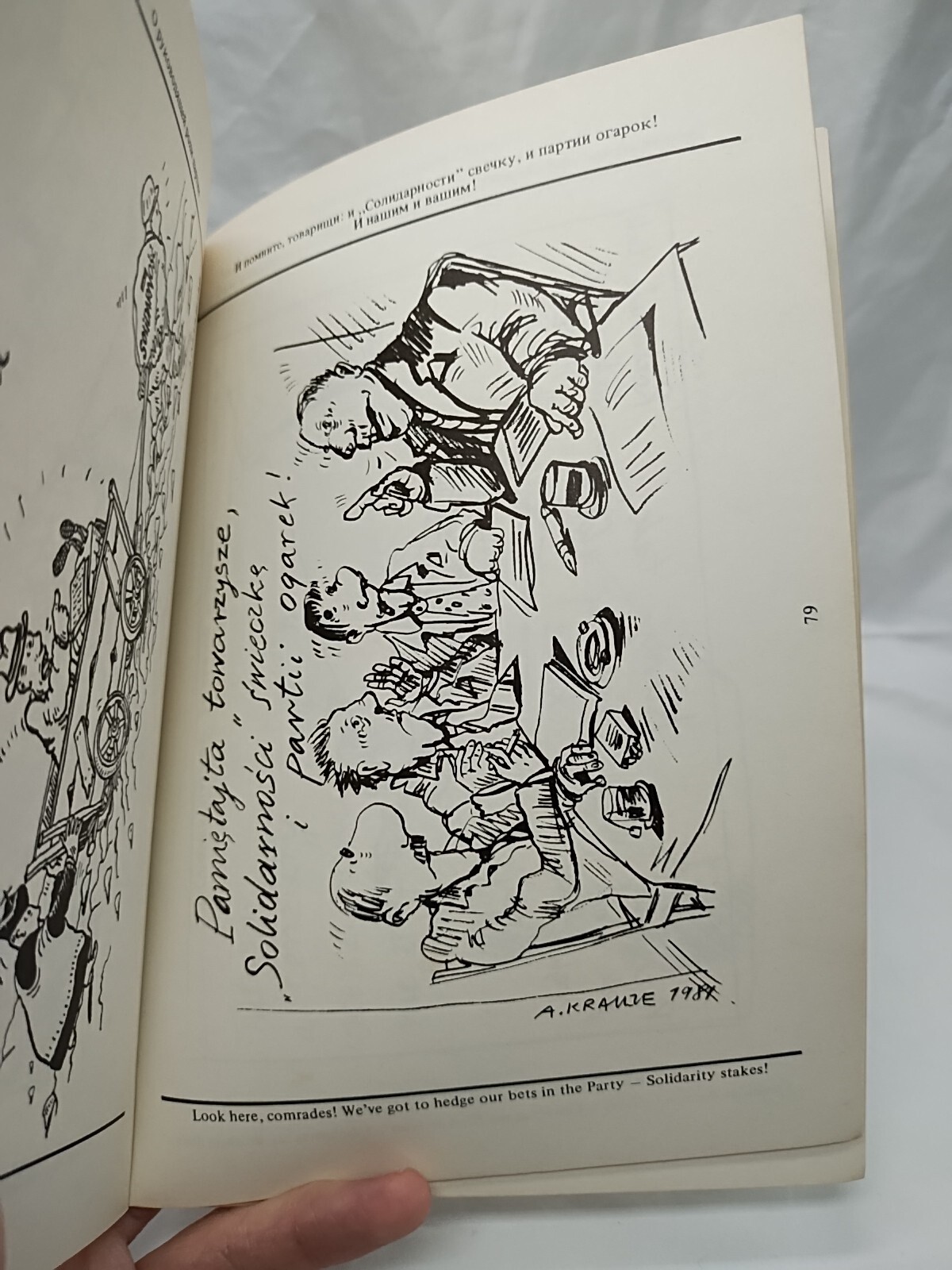Andrzej Krauzes Poland Cartoonist Book