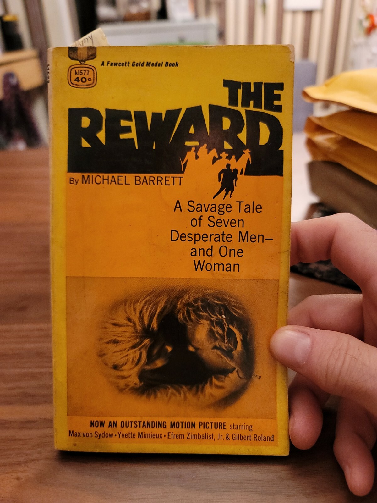 THE REWARD movie Novelization By MICHAEL BARRETT PB Lust, Sex, Smut