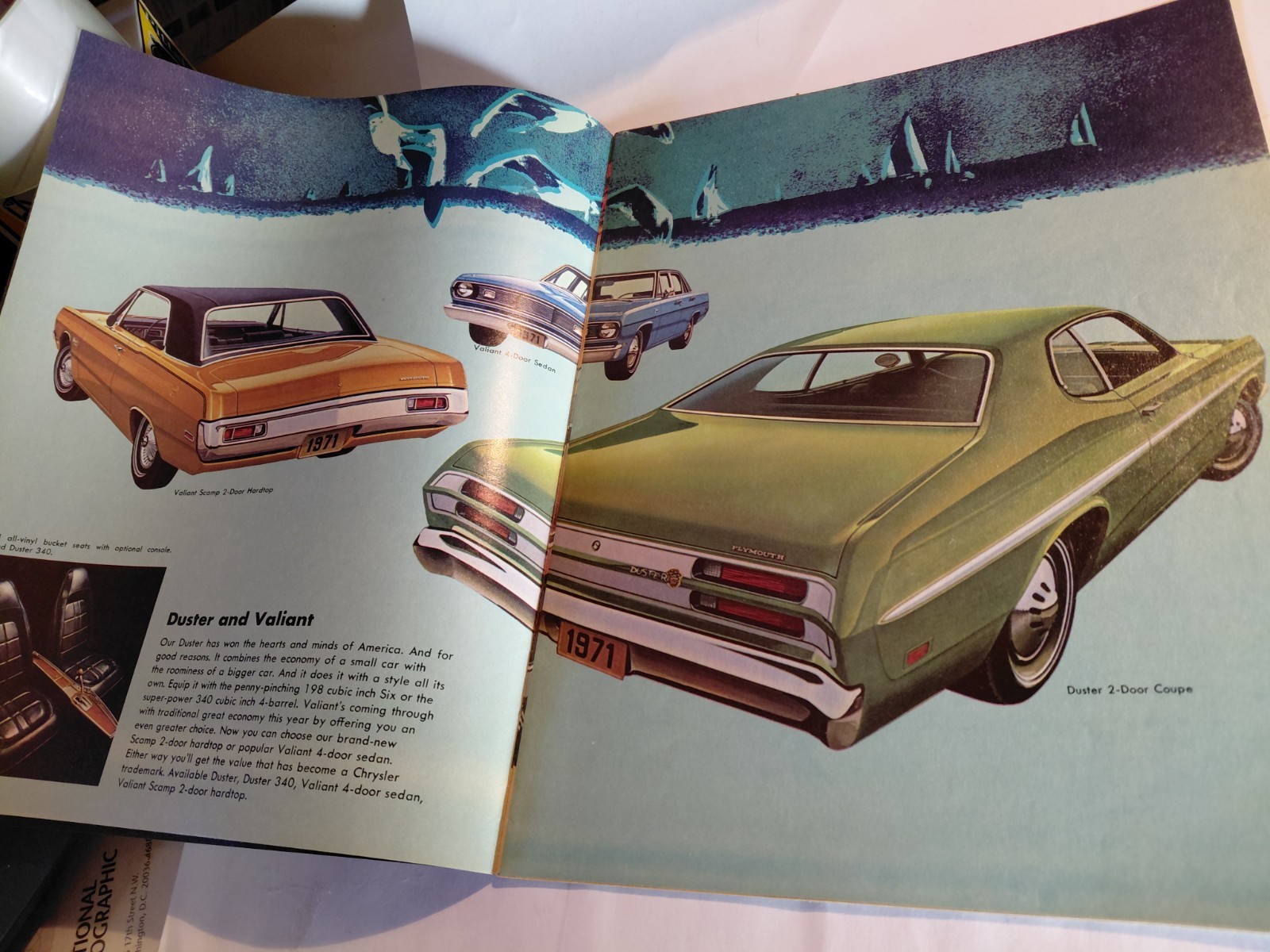 1971 Chrysler Plymouth brochure Excellent 28 pages Road Runner, Duster, Imperial