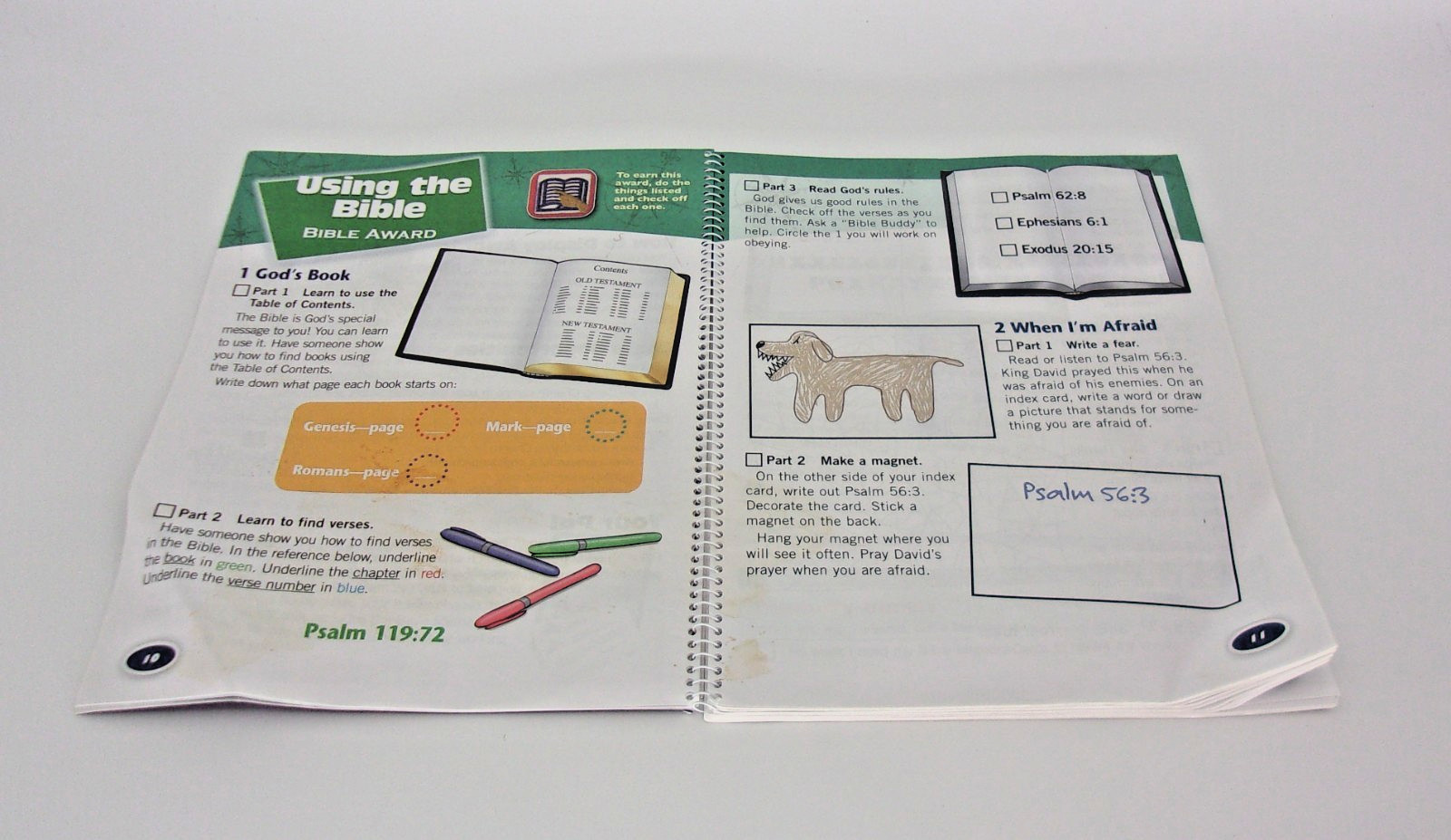 Set 2-Voyagers Handbook & Leader book, Growing In Jesus-Grades 1-2-Pioneer Clubs