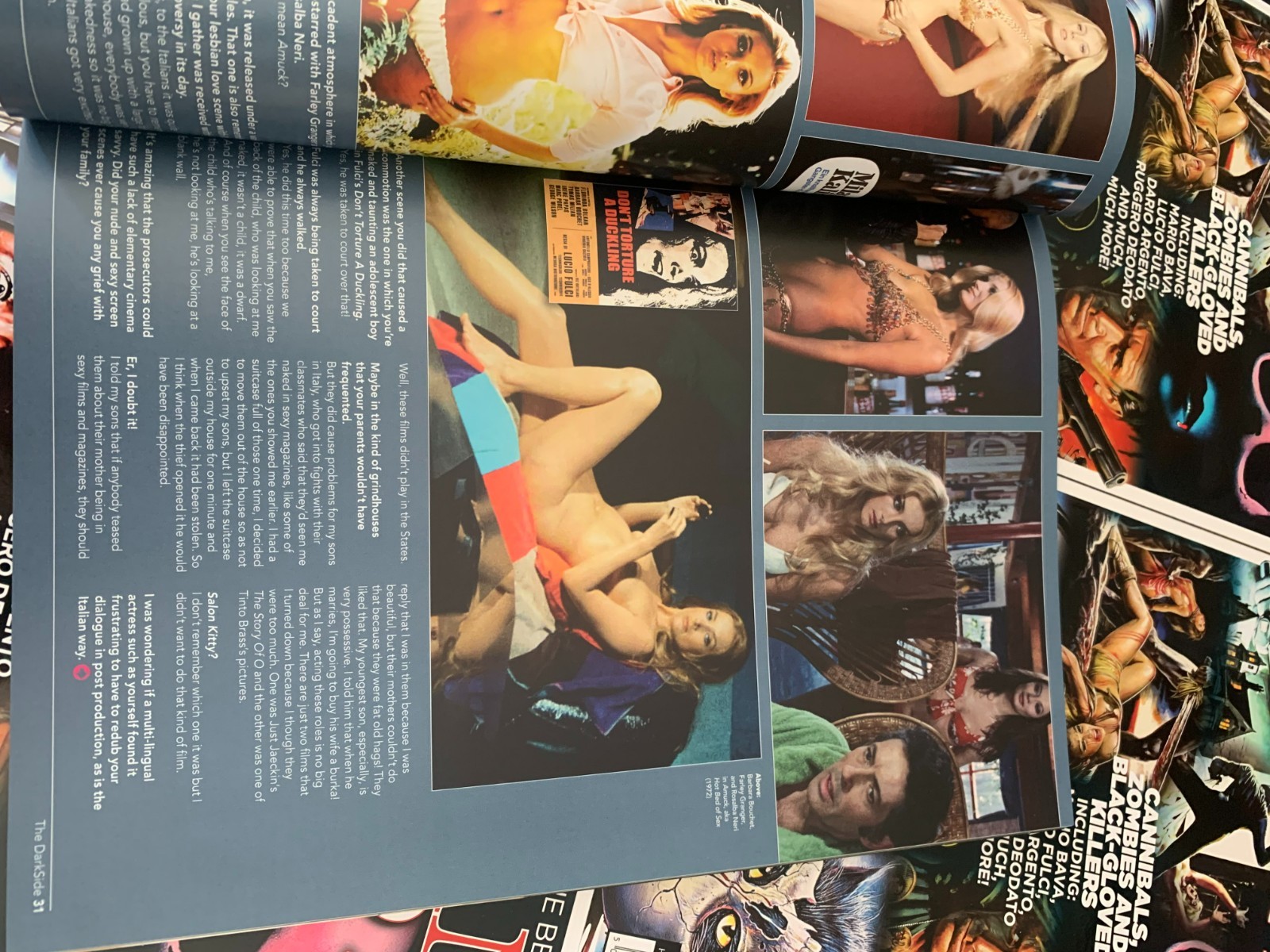 Horror Movie Book – Italian Horror Annual – 100 Full Colour A4 Pages
