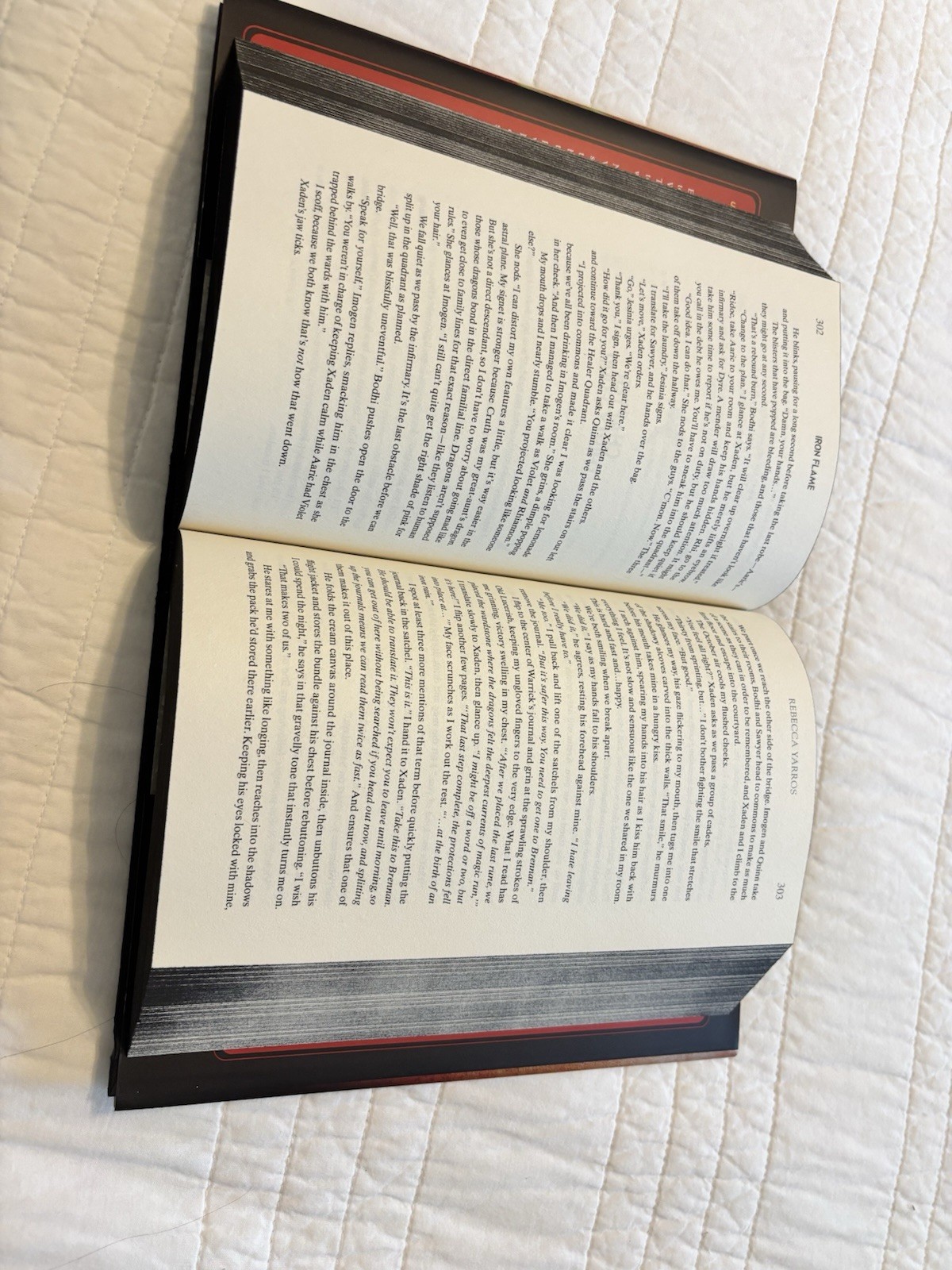 Rebecca Yarros Iron Flame (The Empyrean Ser. #2) 2023 Hardcover w/Dust Jacket