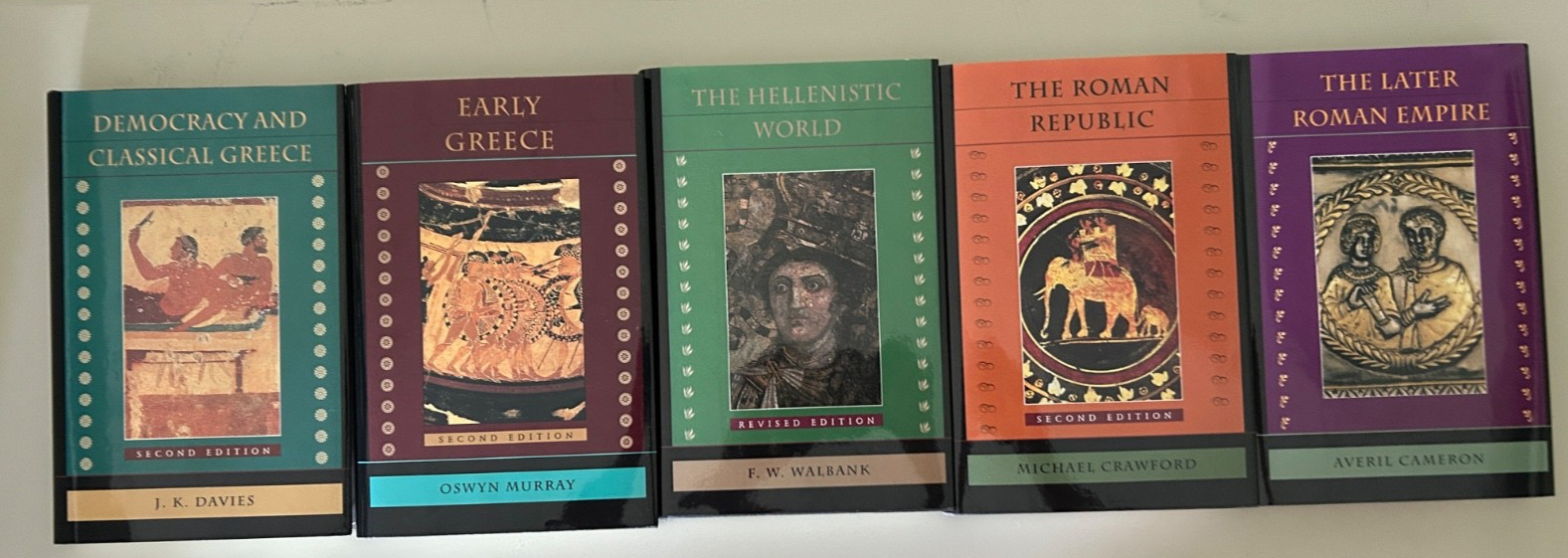 History of Roman, Greece, Classical Worlds 5 vols. HC Harvard