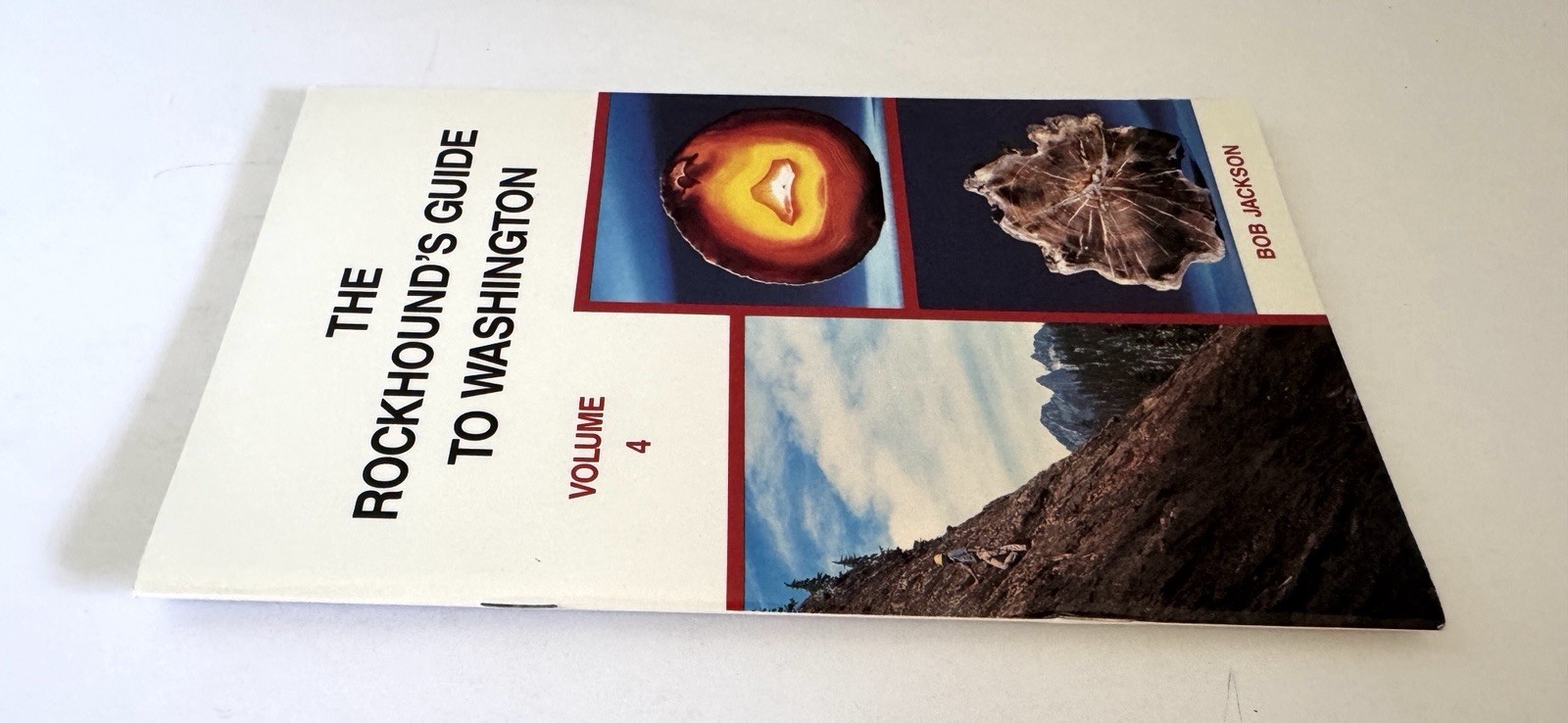 Rockhound’s Guide to Washington Vol 4 Bob Jackson 1987 Field Guide Unread
