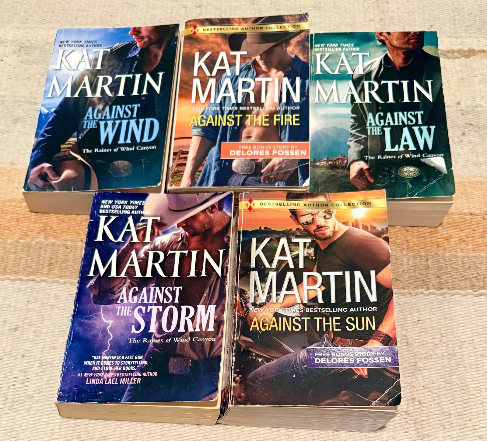 Kat Martin PB lot of 14 BOSS Inc Paranormal II Series COMPLETE and more