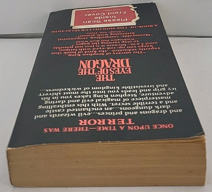 The Eyes Of The Dragon By Stephen King (Paperback)