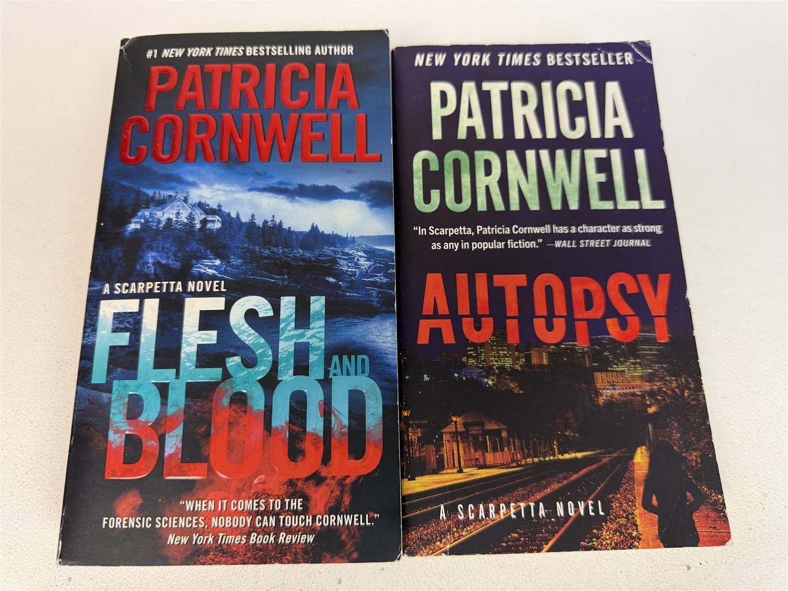 Patricia Cornwell Lot 20 Kay Scarpetta Mystery Paperbacks Postmortem / Autopsy