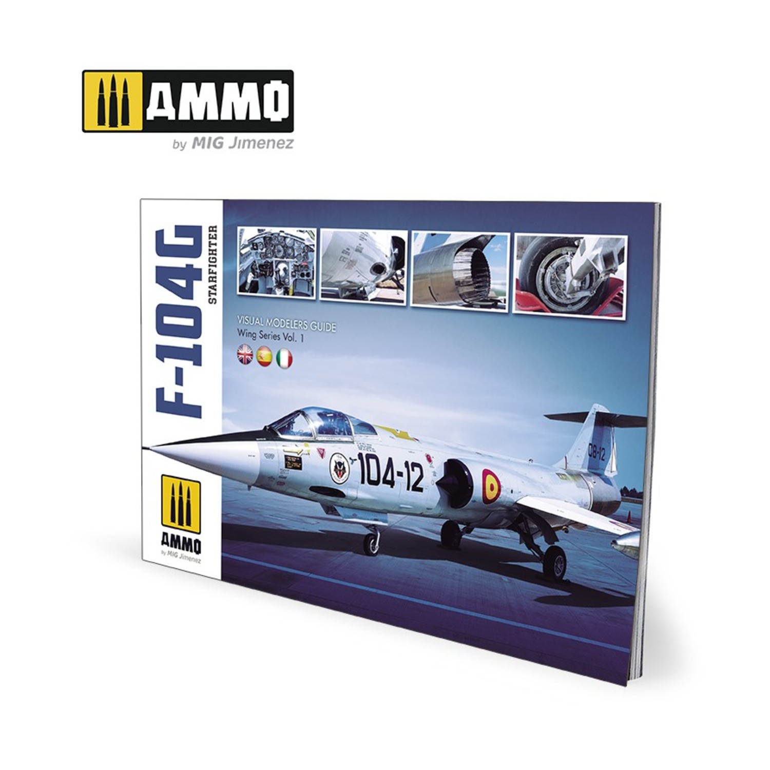 AMMO Painting Reference F-104G Starfighter – Visual Modelers Guide New