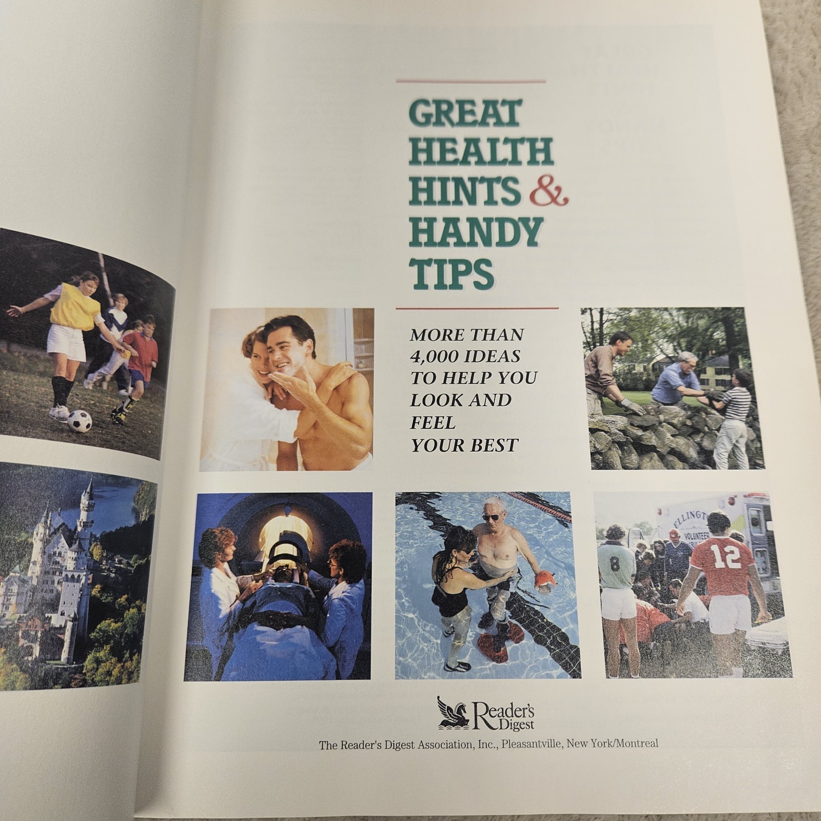 Health Books Home Remedies Pain Relief System Hints & Handy Tips Hardcover