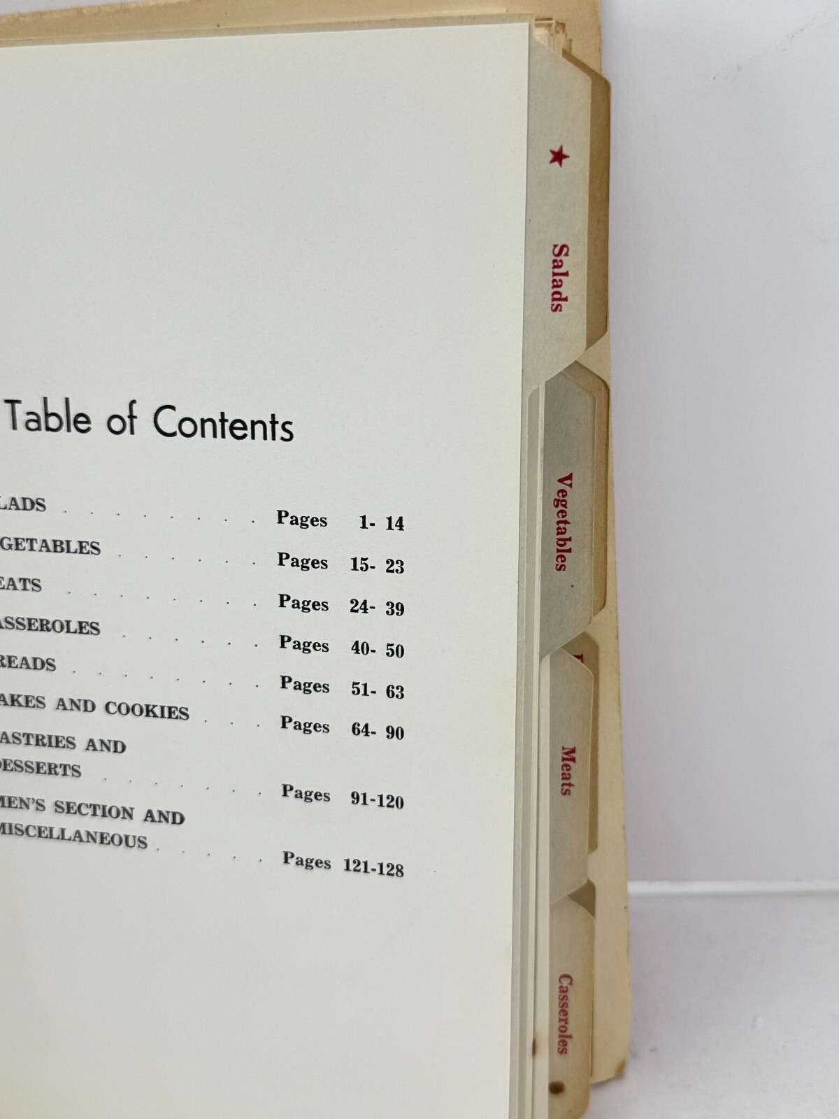 Pantry Treasures recipes Cookbook Spiral tab bound 125 Pages St. Albans Sussex