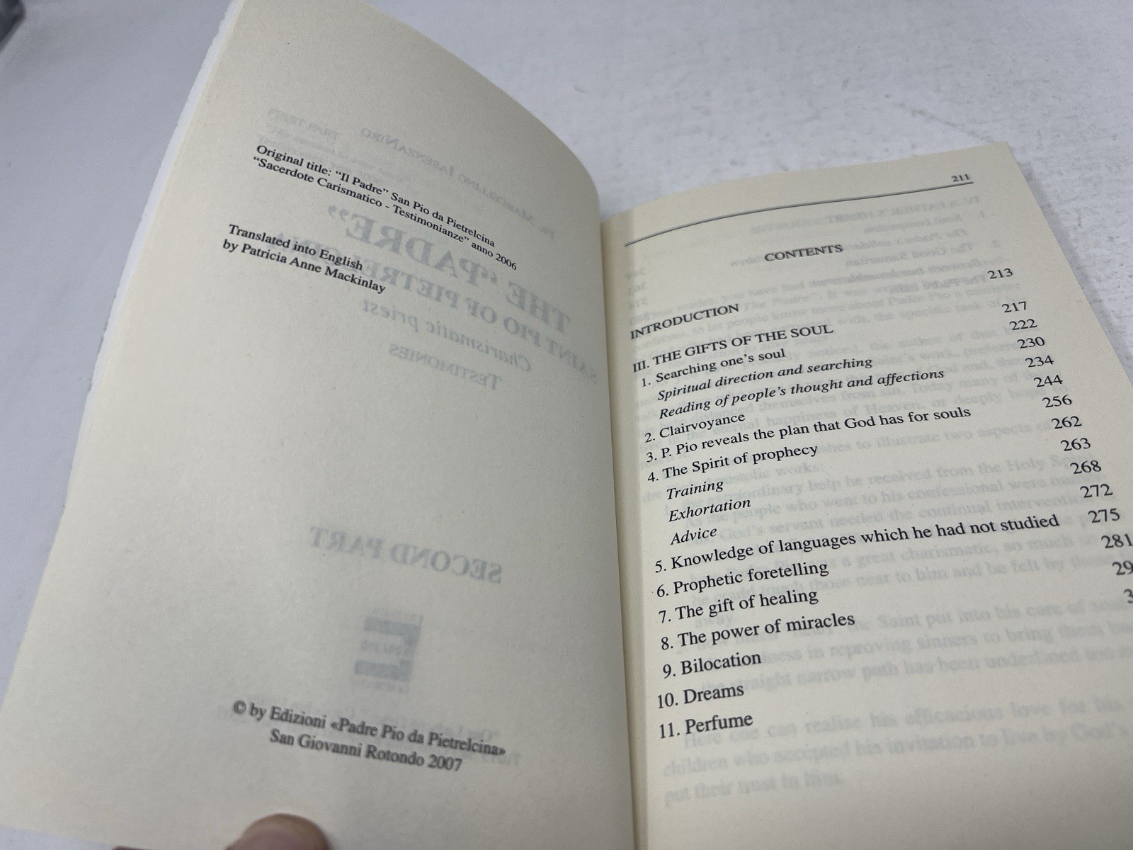 Charismatic Priest Testimonies, Part 2: The Padre Saint Pio of Pietrelcina pb
