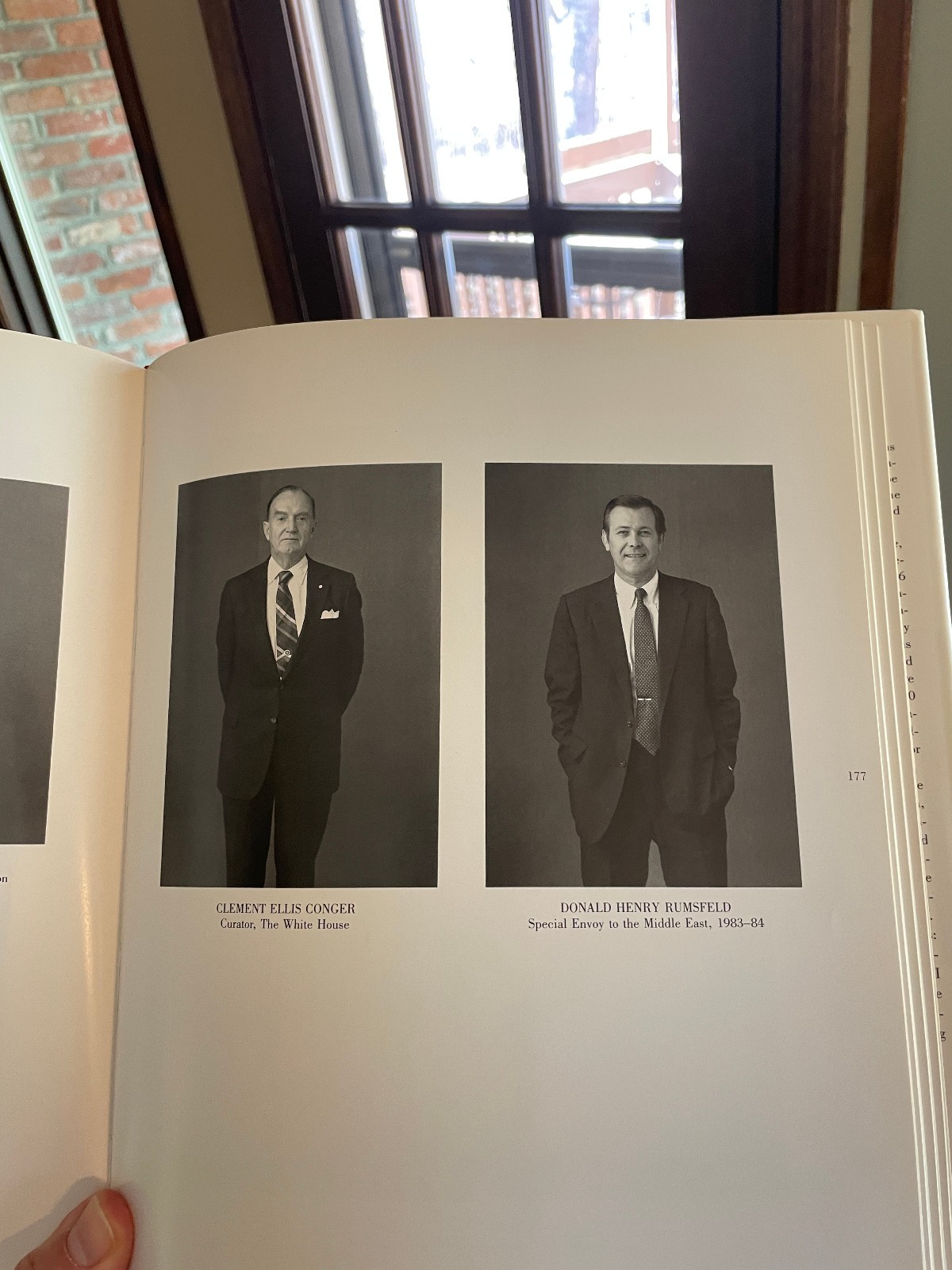 SIGNED Autograph by Donald Rumsfeld in book “People and Power” 1985 HC