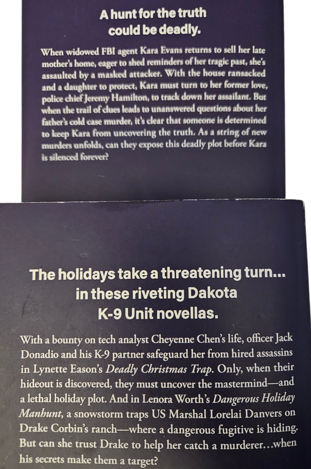 Lot 8 Harlequin LIS Books A Killer In Texas Final Showdown Christmas K-9 Patrol
