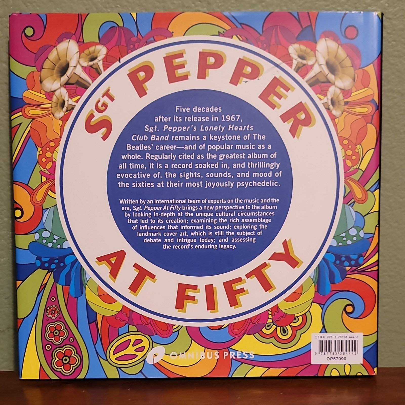 Omnibus Press Sgt. Pepper at Fifty Hardcover Illustrated Dust Jacket McInnerney…