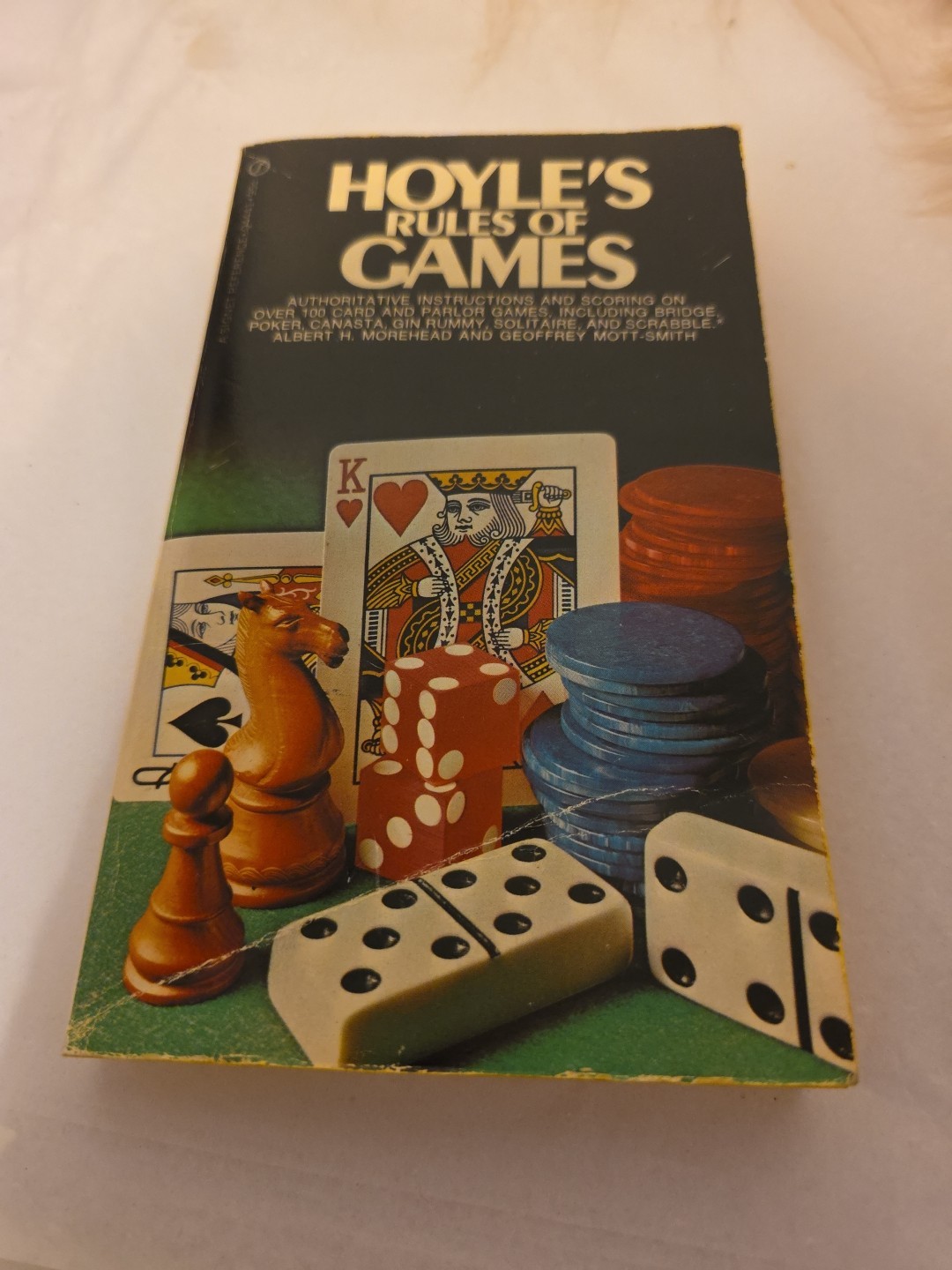 Hoyle’s Rules Of Games Card Albert Morehead And Geoffrey Mott-Smith VINTAGE COPY