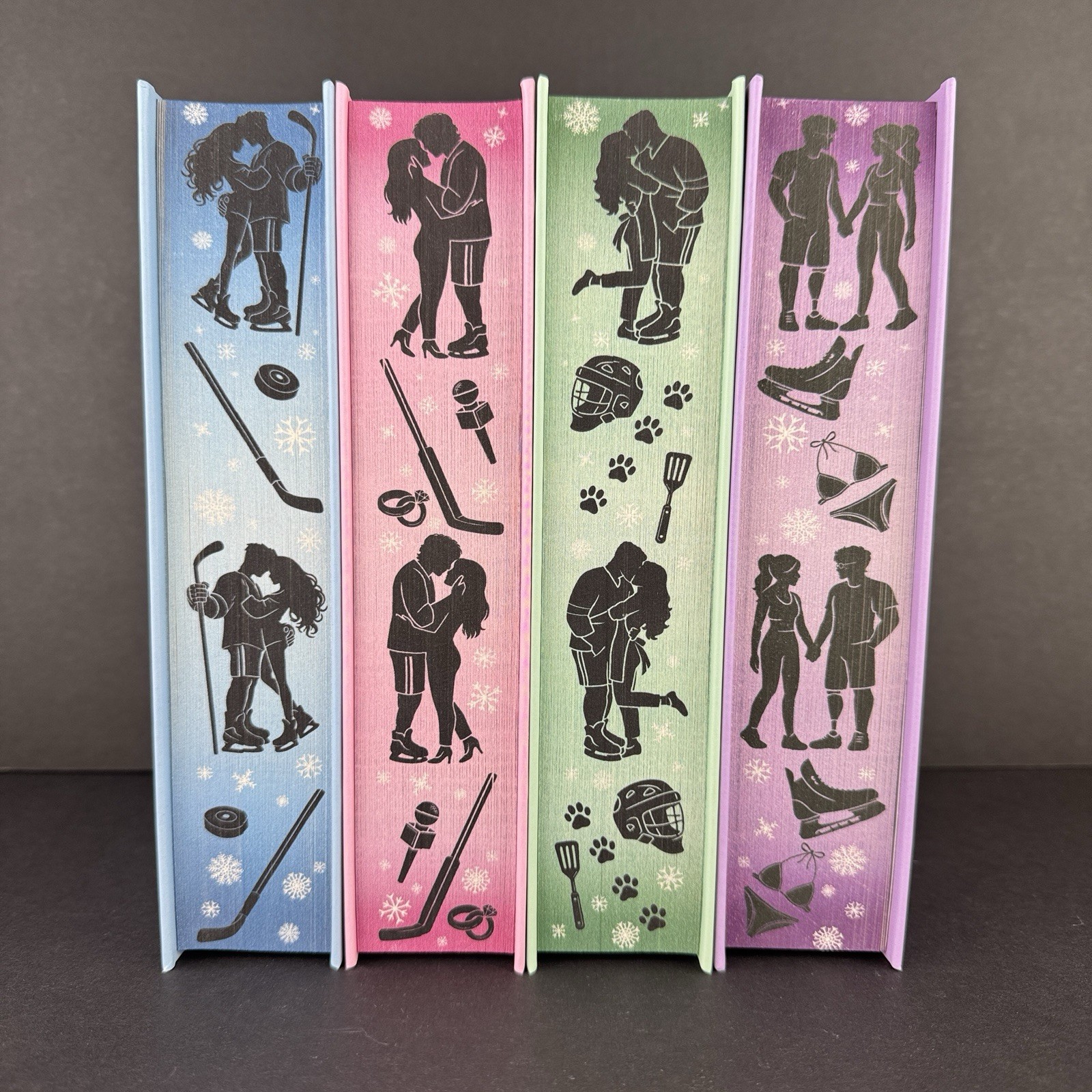 Chelsea Curto D.C. Stars 1-4 Smut & Sip Special Edition Set Stenciled Edges