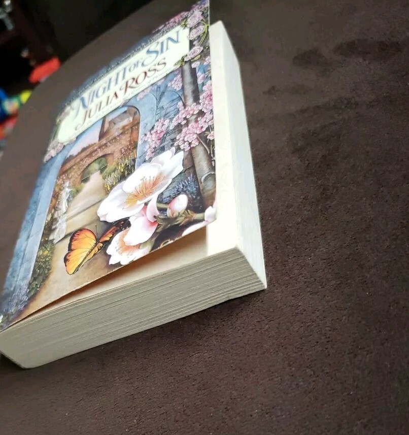 Night of Sin by Ross, Julia Paperback Book 323 Pages