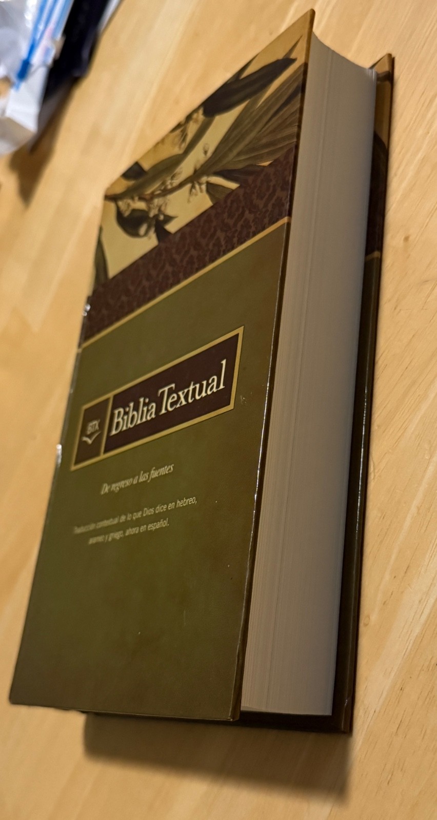 Biblia Textual BTX 3ra Edición, HBP, SBIA, Tapa Dura, Like New.