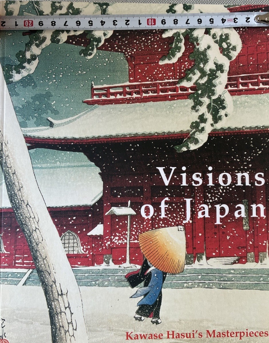 Kawase Hasui Visions of Japan Woodblock Art Book English Ukiyo-e Shin Hanga