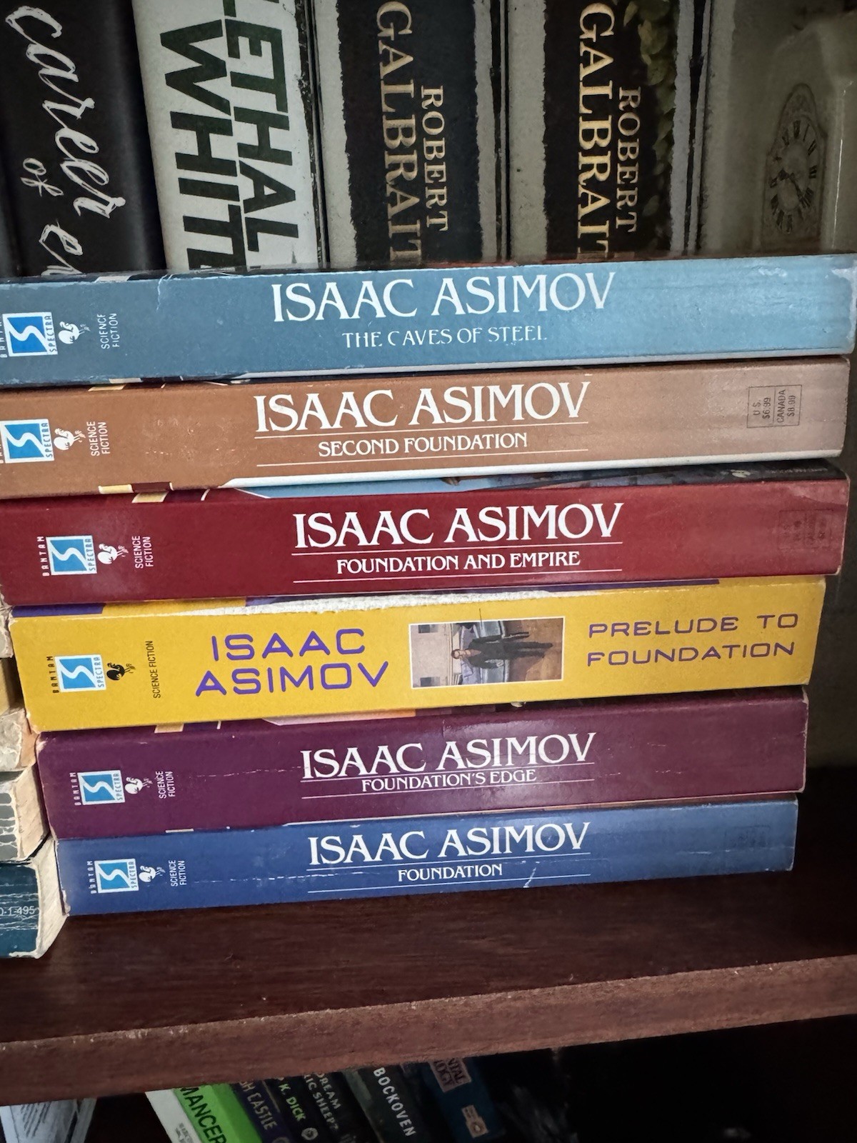 Rare Science Fiction Mass Market Paperbacks Lot Asimov & Clarke
