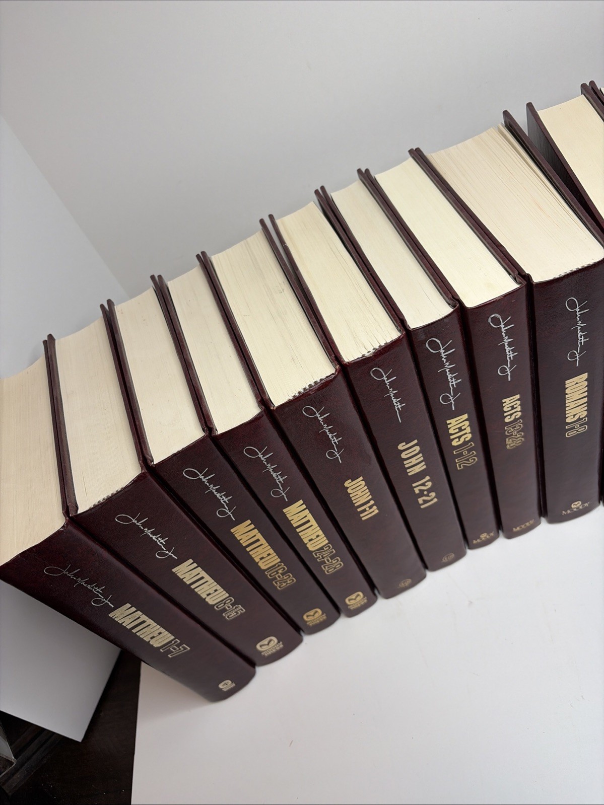 John MacArthur New Testament Commentary Set – 20 Volumes – NICE!