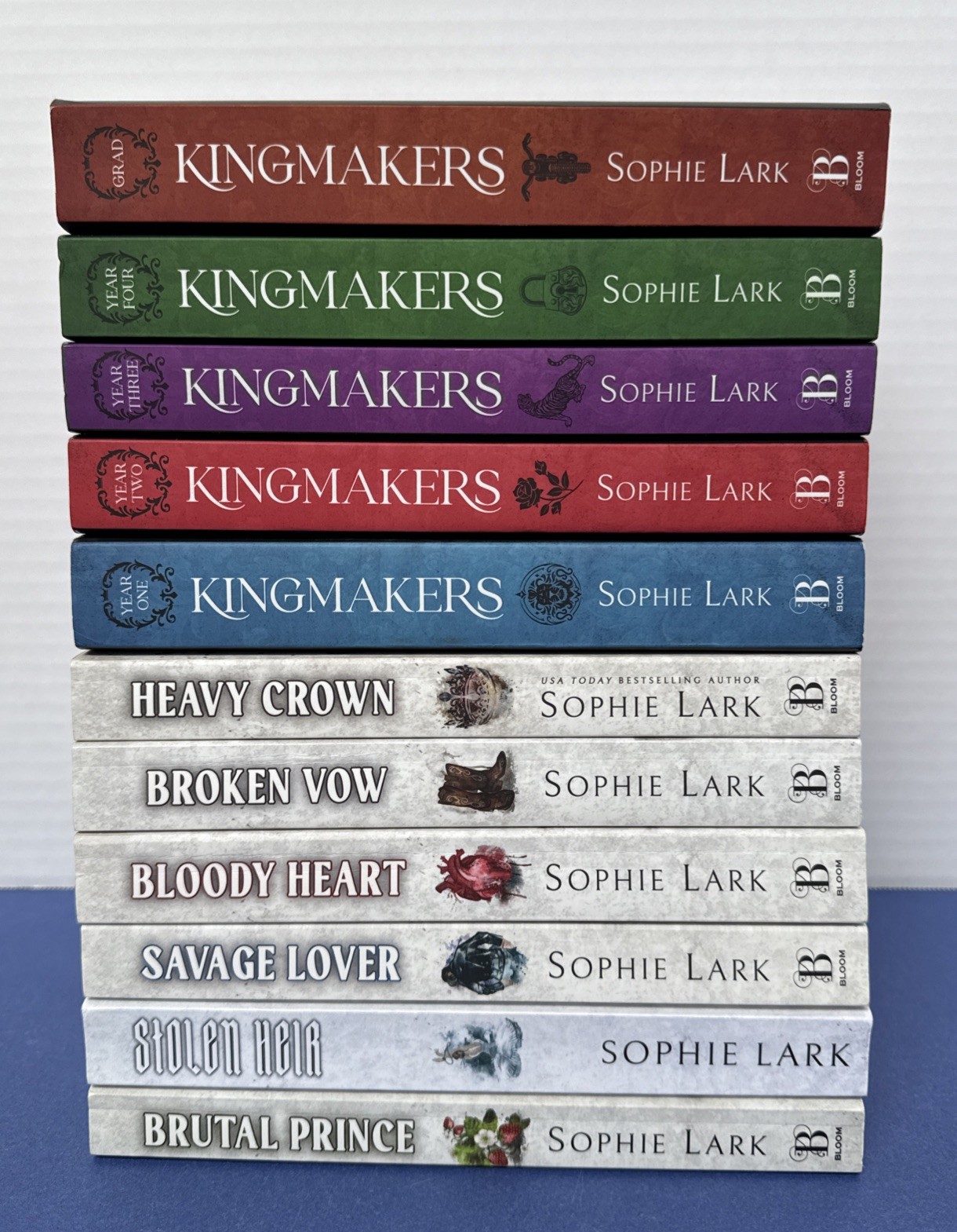 Lot 11 ~ Trade PB Books ~ Sophie Lark ~ Complete BRUTAL BIRTHRIGHT & KINGMAKERS
