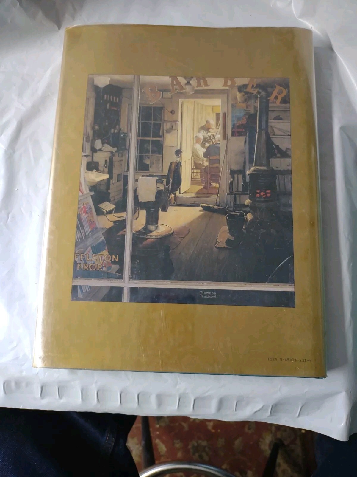 THE BEST OF NORMAN ROCKWELL BY THOMAS ROCKWELL HARDCOVER BOOK 136 PAGES