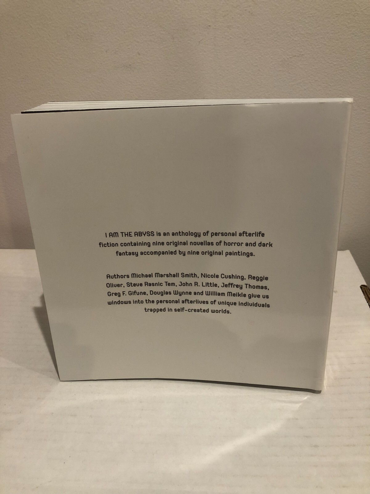 I am the Abyss – Michael Marshall Smith, Nicole Cushing – Dark Regions Press