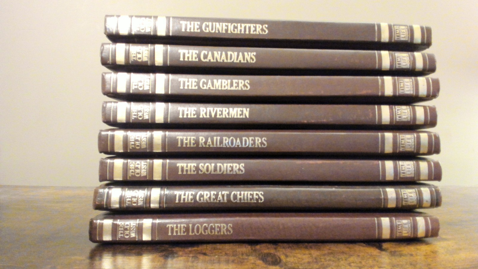 Lot of 15 Time Life Series THE OLD WEST Leatherette Hardcovers – FAST SHIP