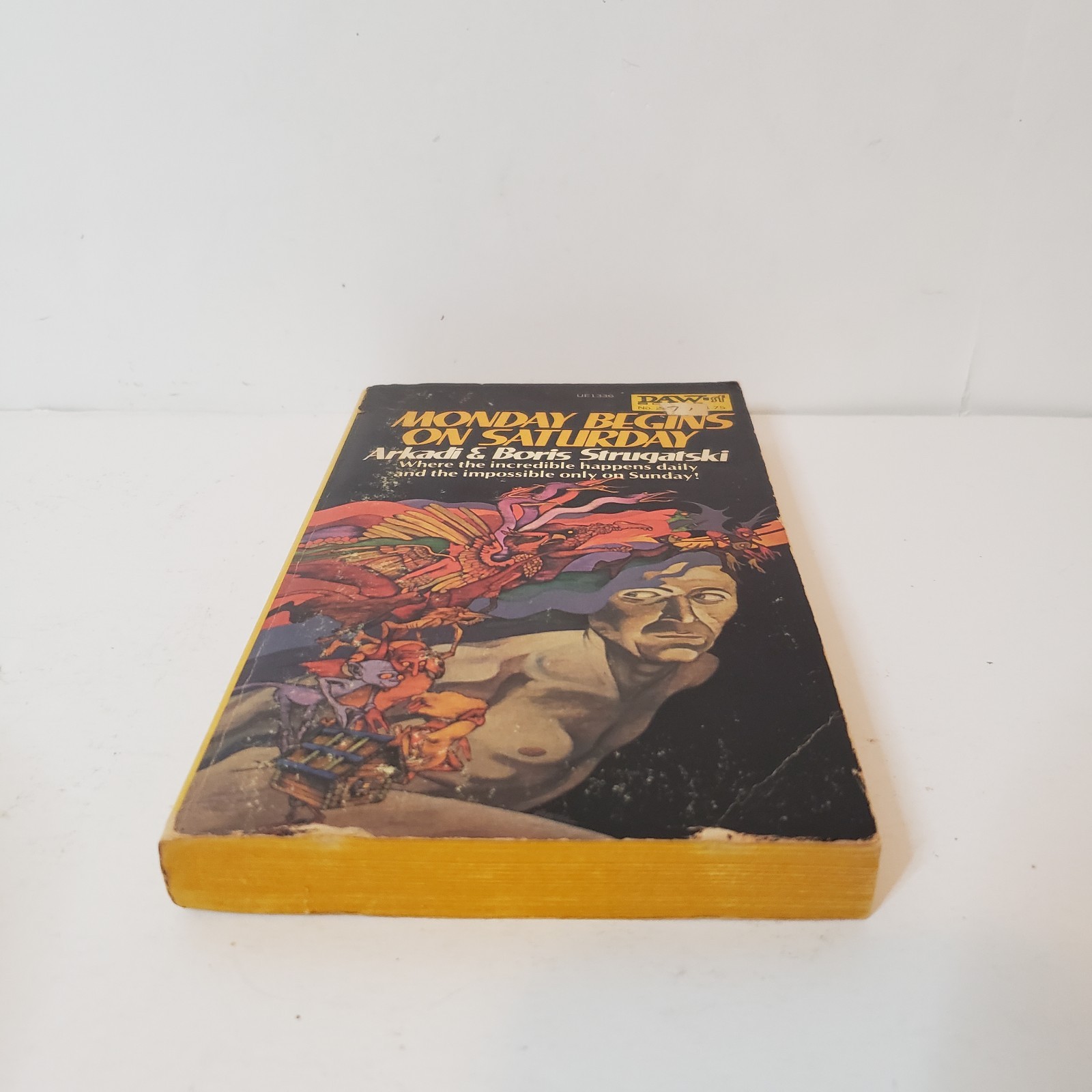 Monday Begins On Saturday Paperback Book Arkadi & Boris Strugatski DAW 1977