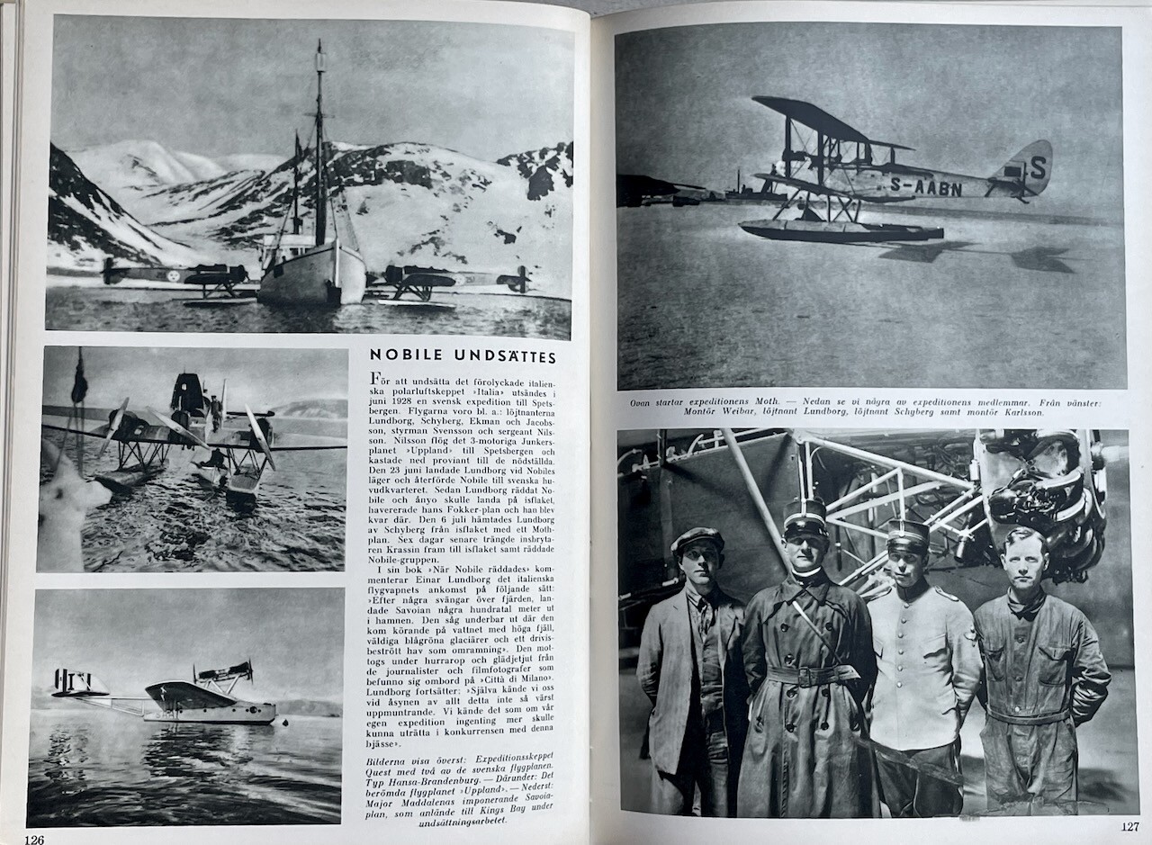 Flygboken: Flygningens Historia och flyget av idag / 1945 (Swedish)