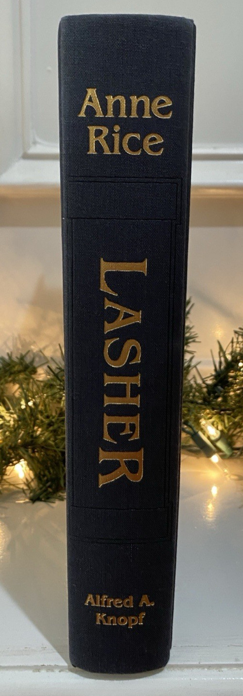 SIGNED Anne Rice Lasher First Edition Hardcover Book 1993