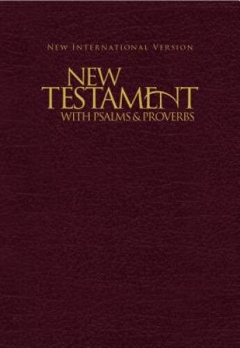 NIV, New Testament with Psalms and Proverbs, Pocket-Sized, Paperback, B – GOOD