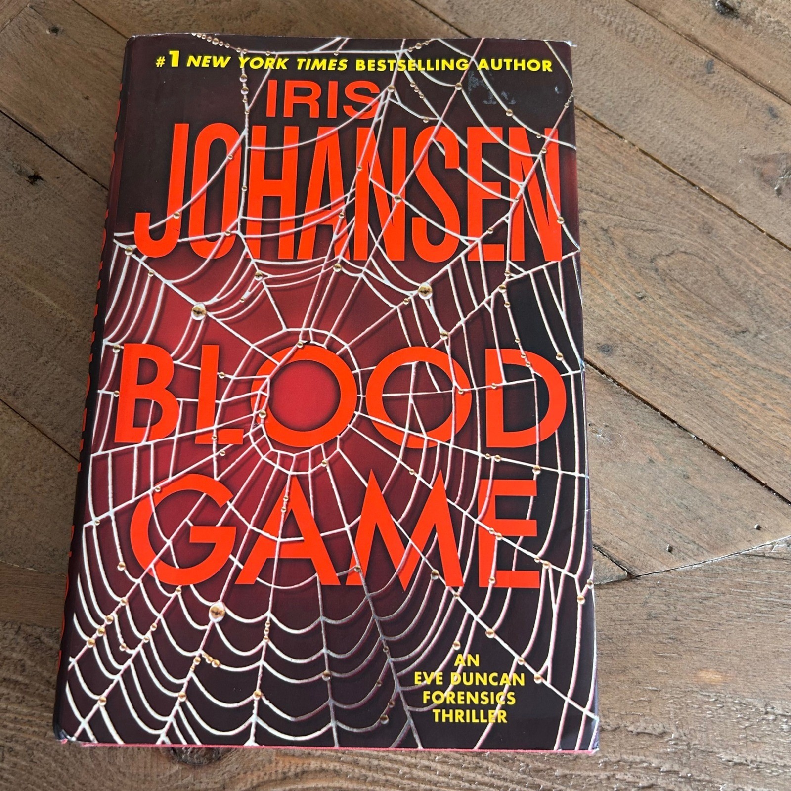 Blood Game Iris Johansen Eve Duncan Forensics Thriller 1st Ed Hardcover 2009