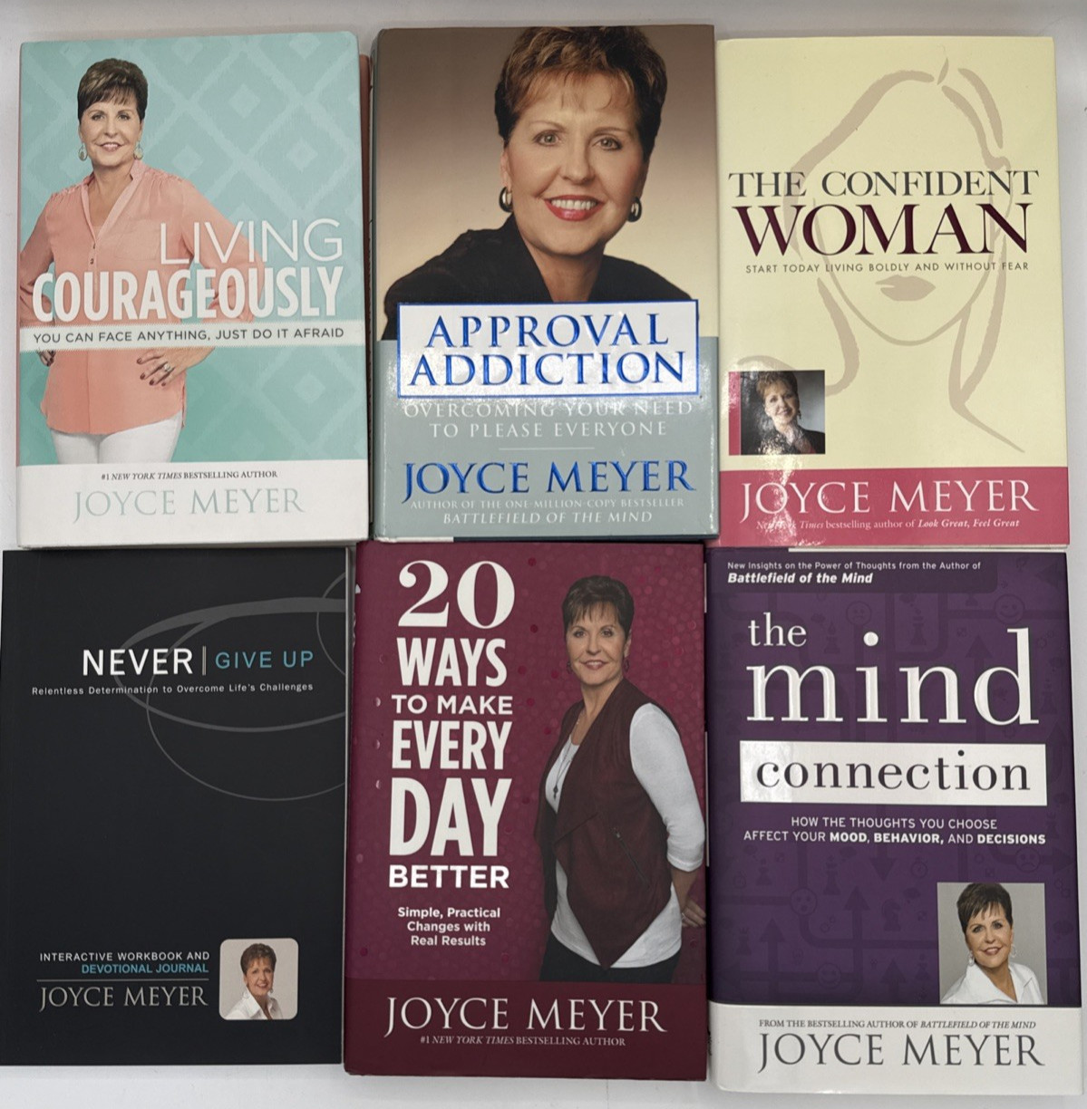 19 Books by Joyce Meyer, 14 Hardcover & 5 Paperback, B142