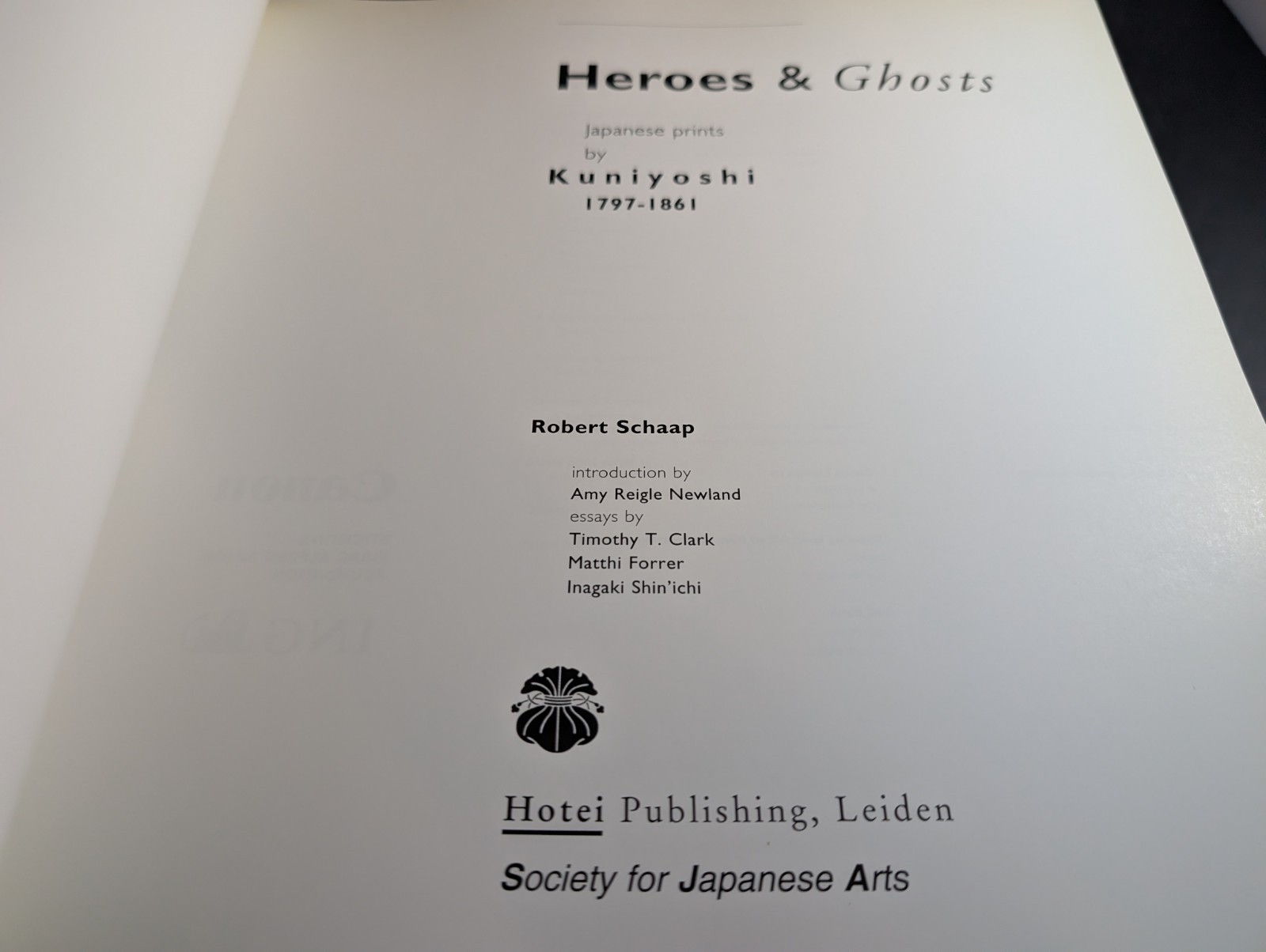 x2 Art Book Lot Heroes & Ghosts Japanese Prints by Kuniyoshi Ghosts & Demons LS