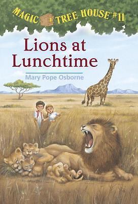 Lions at Lunchtime; Magic Tree Ho- Mary Pope Osborne, 0679883401, paperback, new
