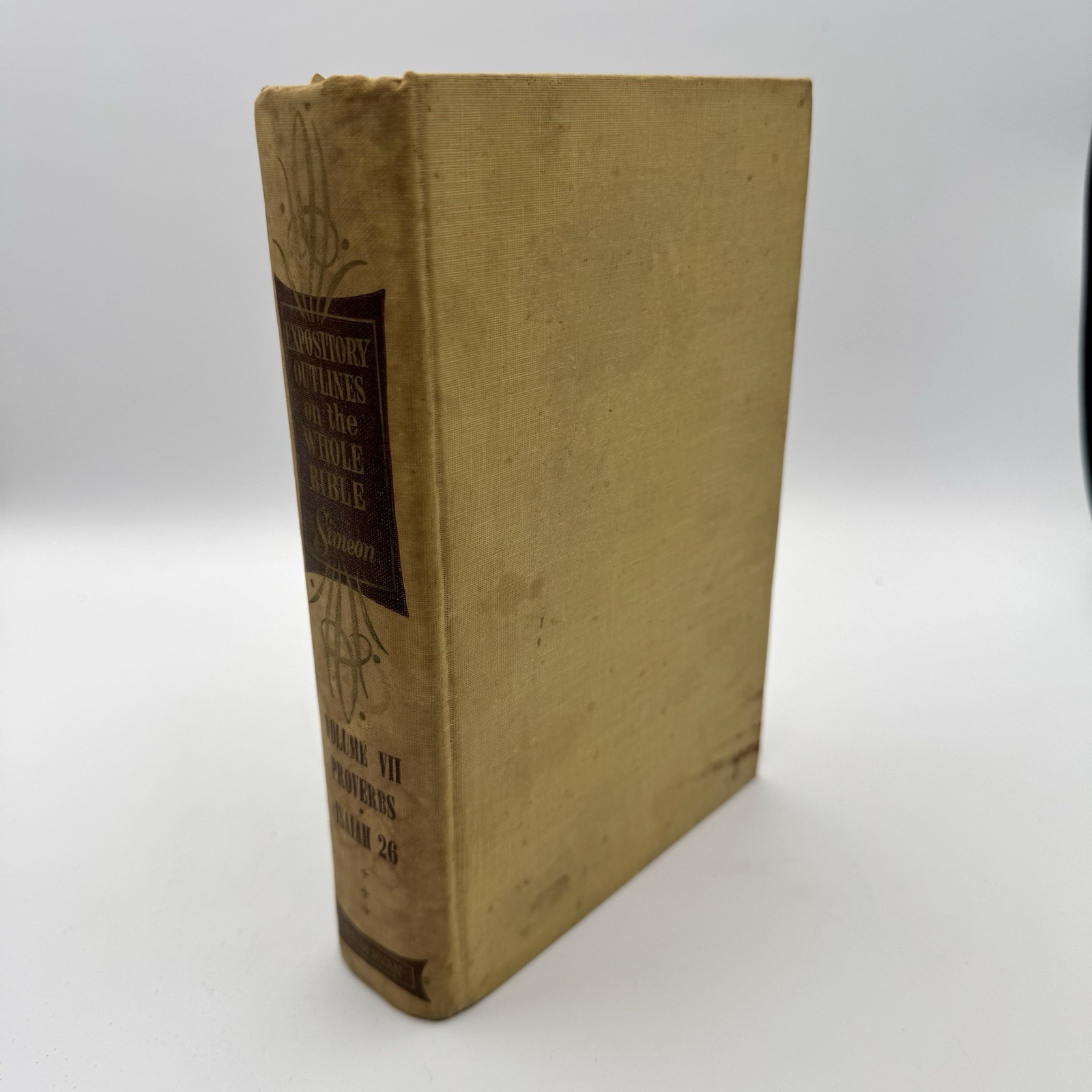 1955 Simeon Expository Outlines Bible Zondervan Hardcover Choose Your Own Bundle