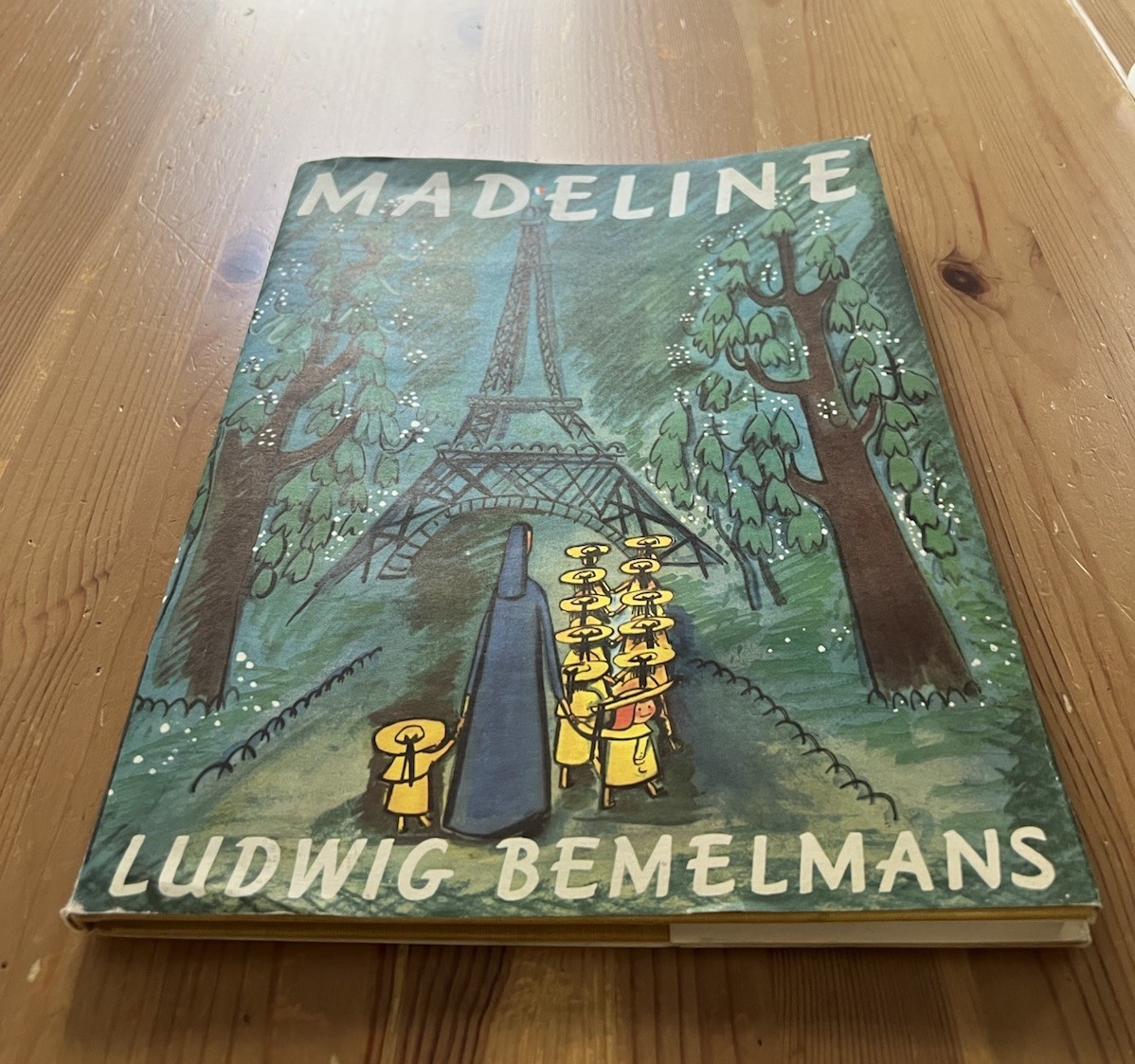 Vintage Madeline Ludwig Bemelmans 1966 HC Dust Jacket Paris Classic