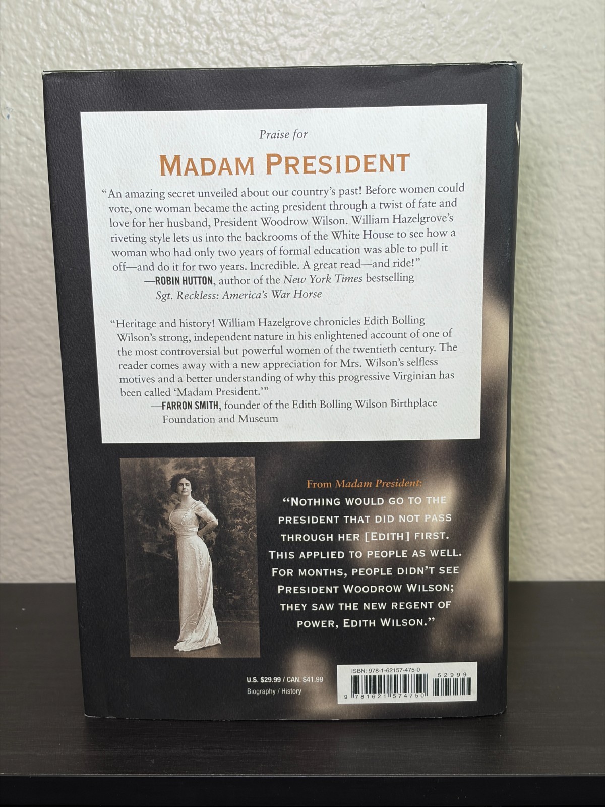 Madam President : William Hazelgrove (2016, Hardcover)