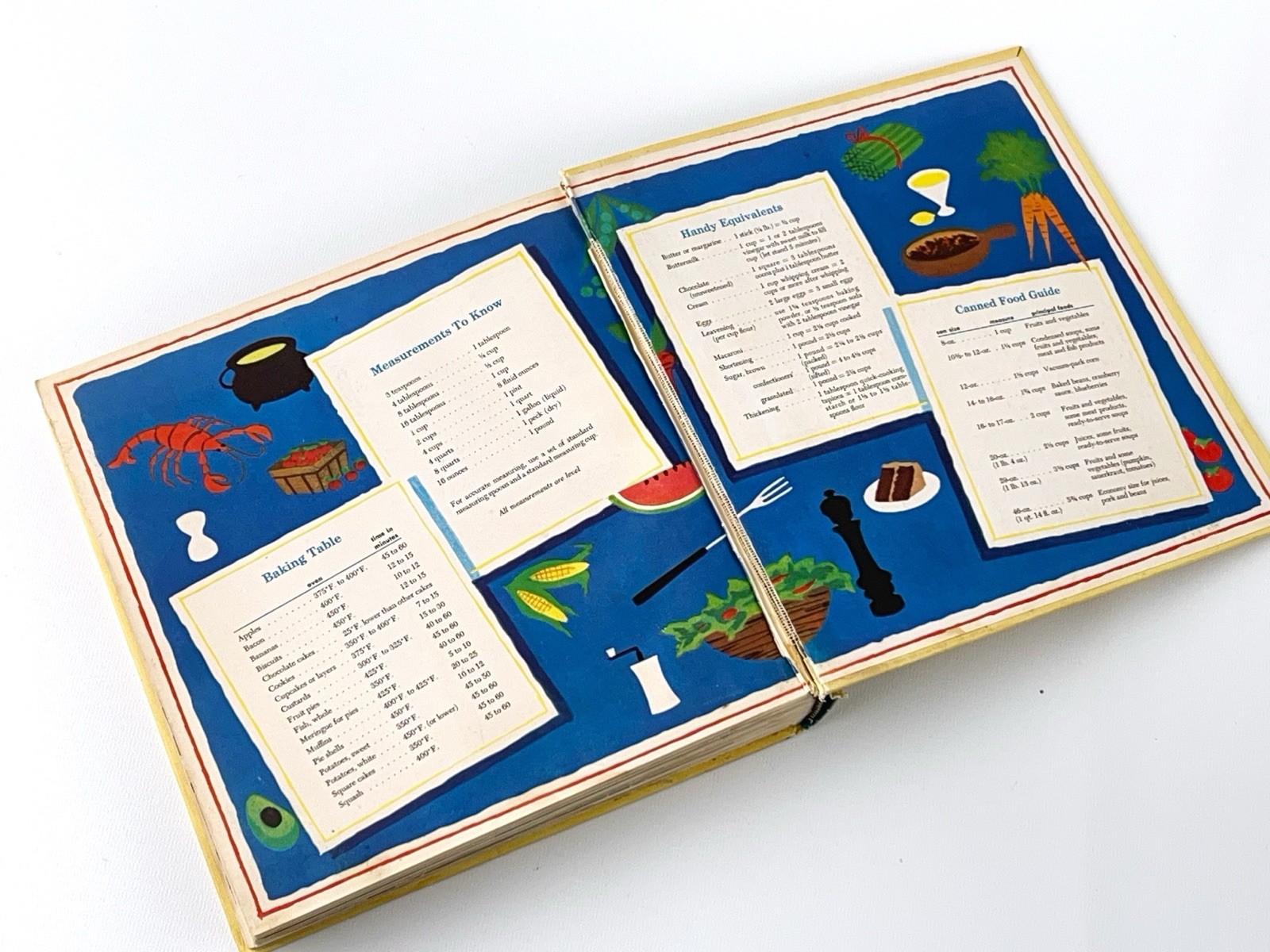 Vintage The General Foods Kitchens Cookbook 1959 1st Printing 436 Pages