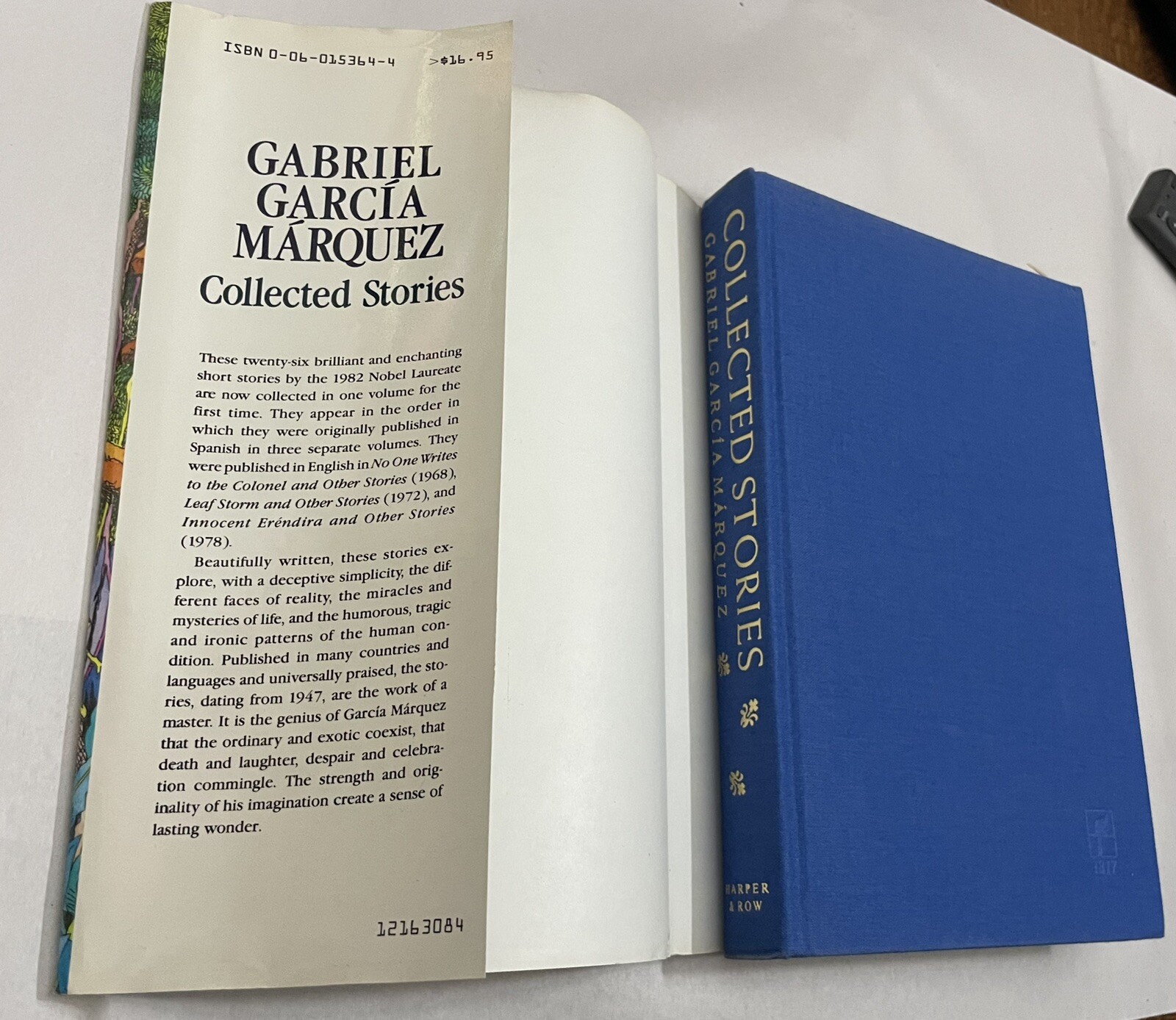 Collected Stories by Gabriel García Márquez FIRST EDITION 1984 Hardcover DJ